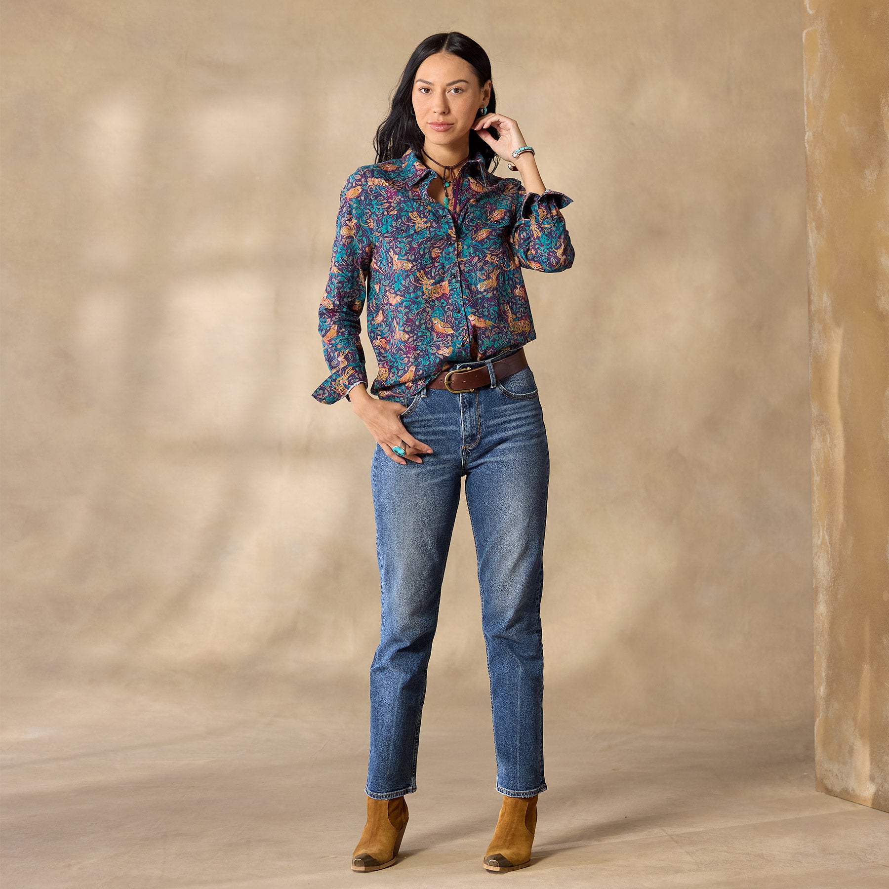 Woodsong Joy Shirt, Petite | Sundance Outlet