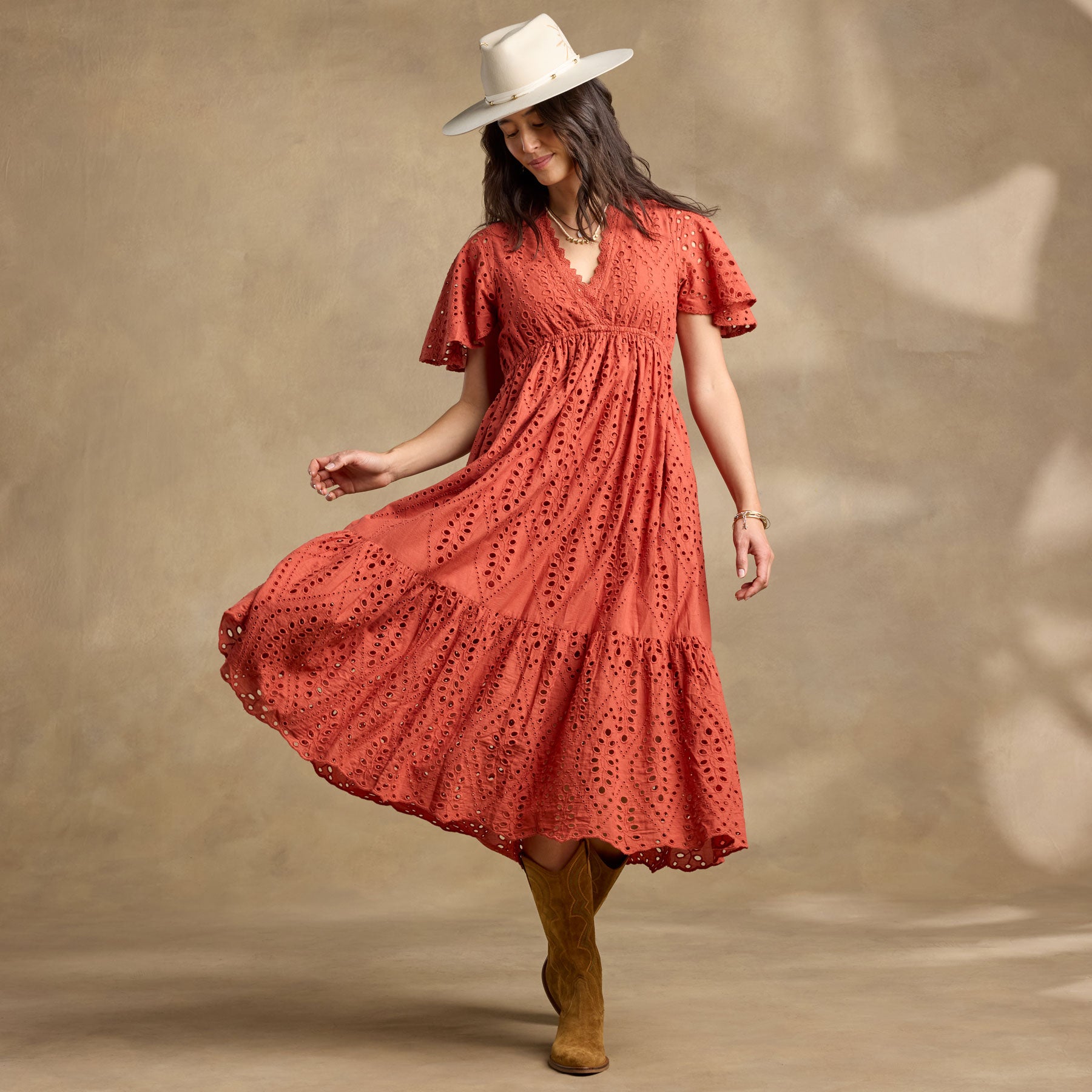 Avellino Eyelet Dress