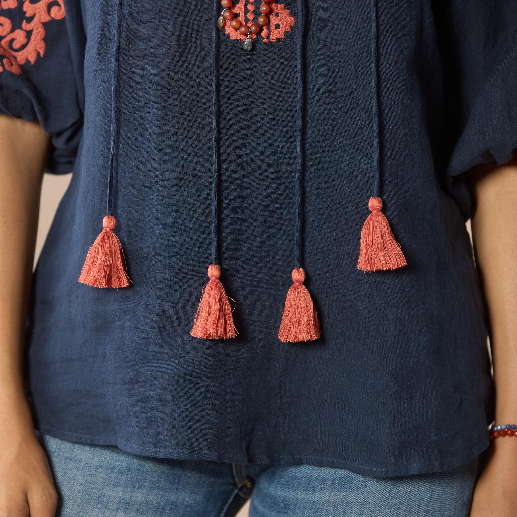 Tahiti Embroidered Top | Sundance Outlet