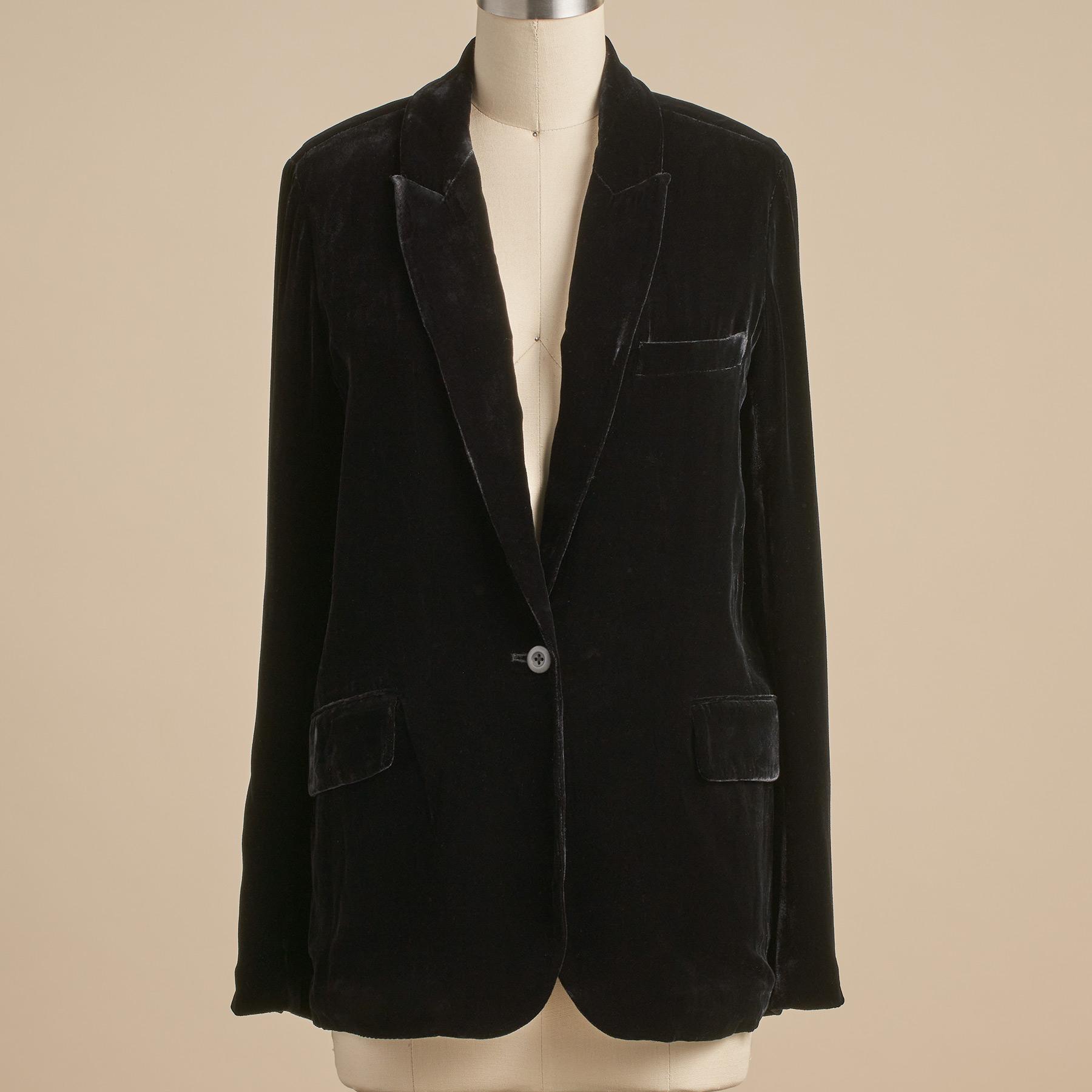 Monte Rosa Velvet Blazer