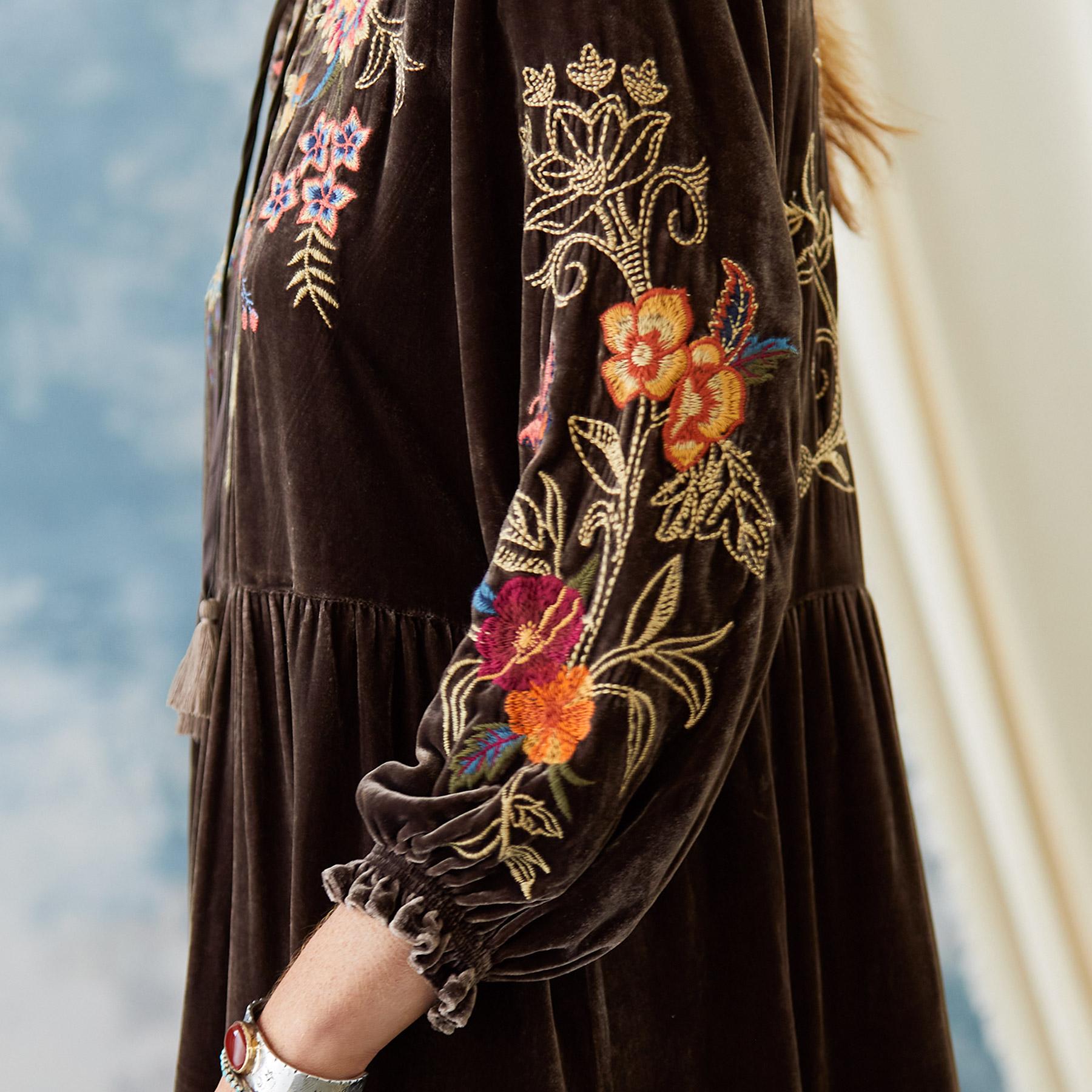 Taline Velvet Dress | Sundance Outlet Store