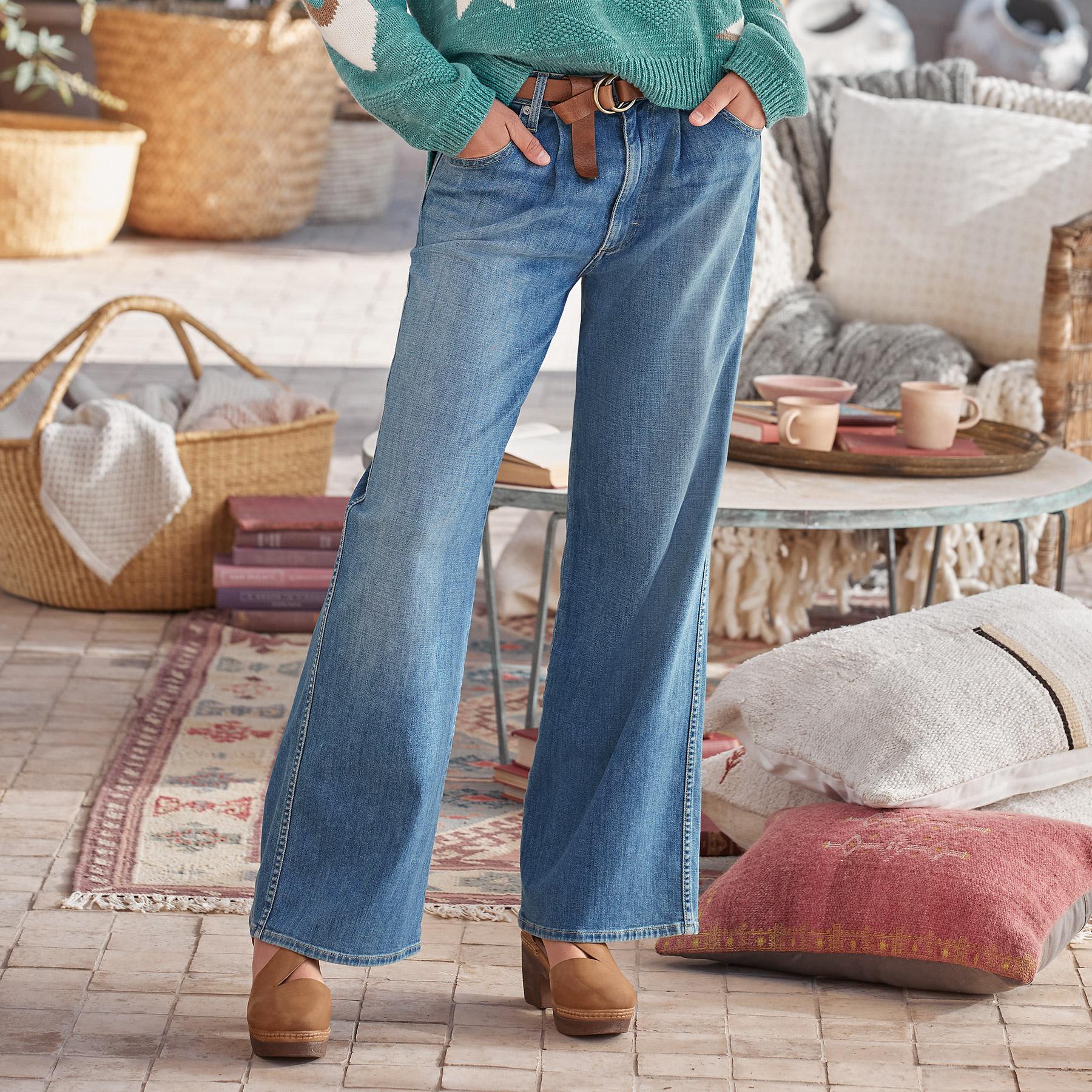 Florence Pleated Jeans