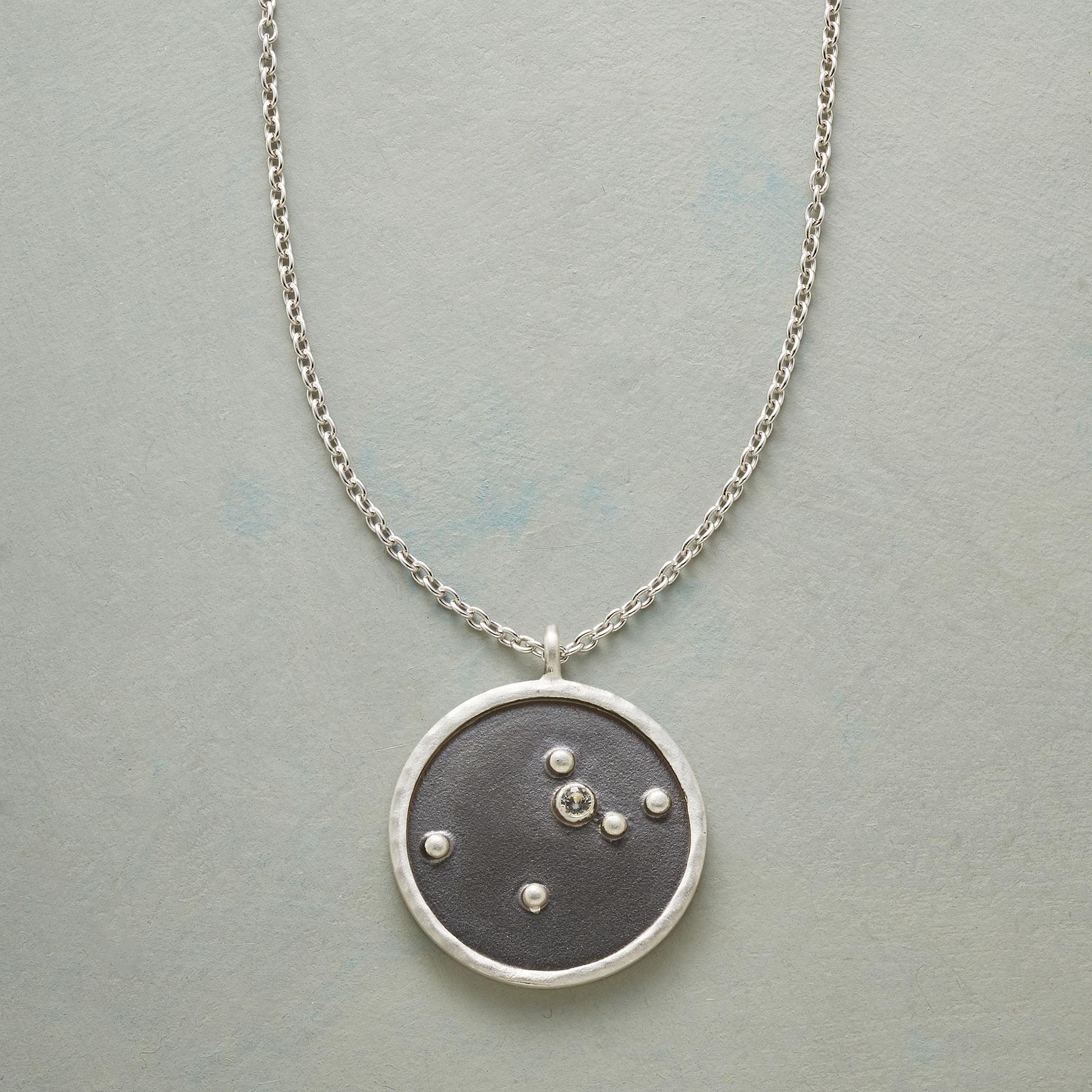 Silver Zodiac Constellation Necklace | Sundance Outlet