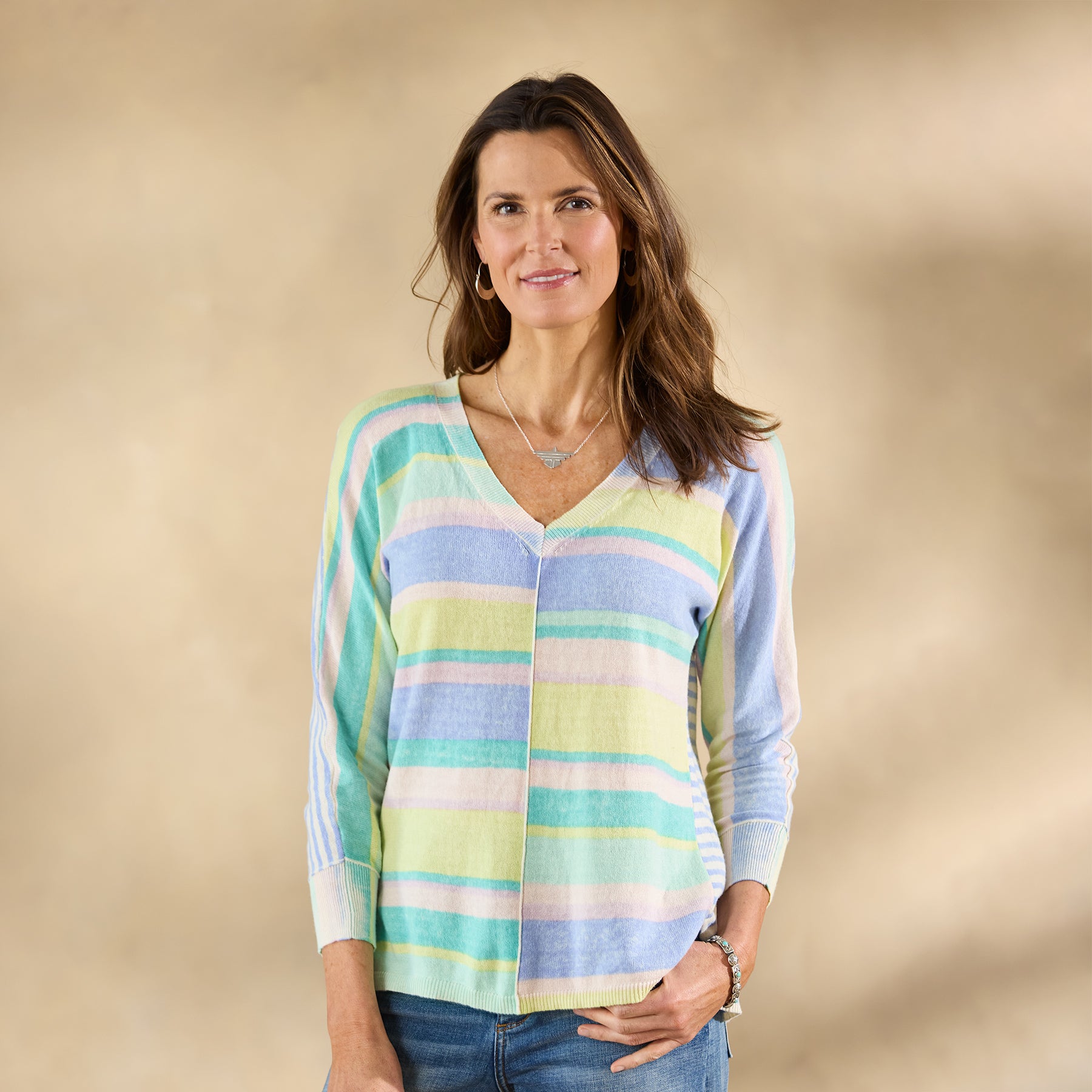Johanna Striped Sweater