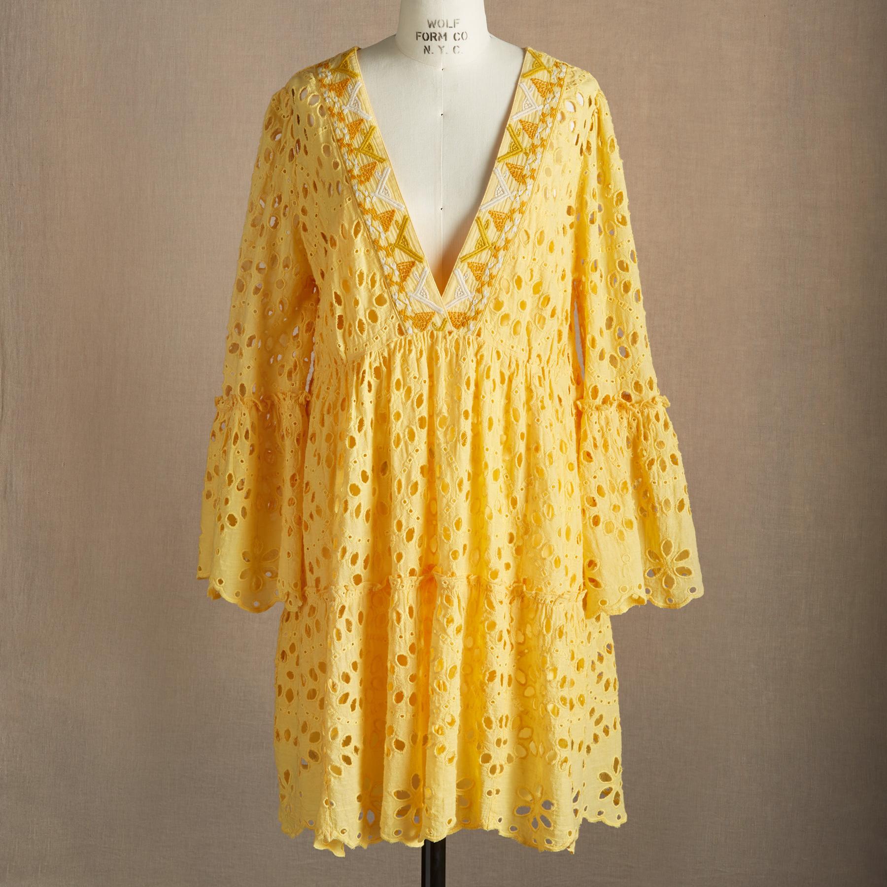 Yuki Eyelet Dress | Sundance Outlet Store