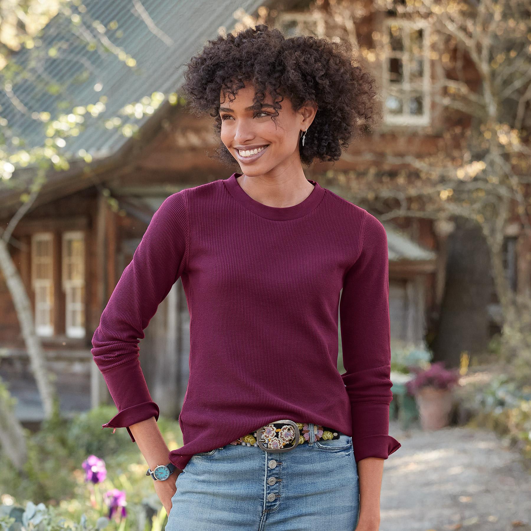 Crewneck Thermal, Petite