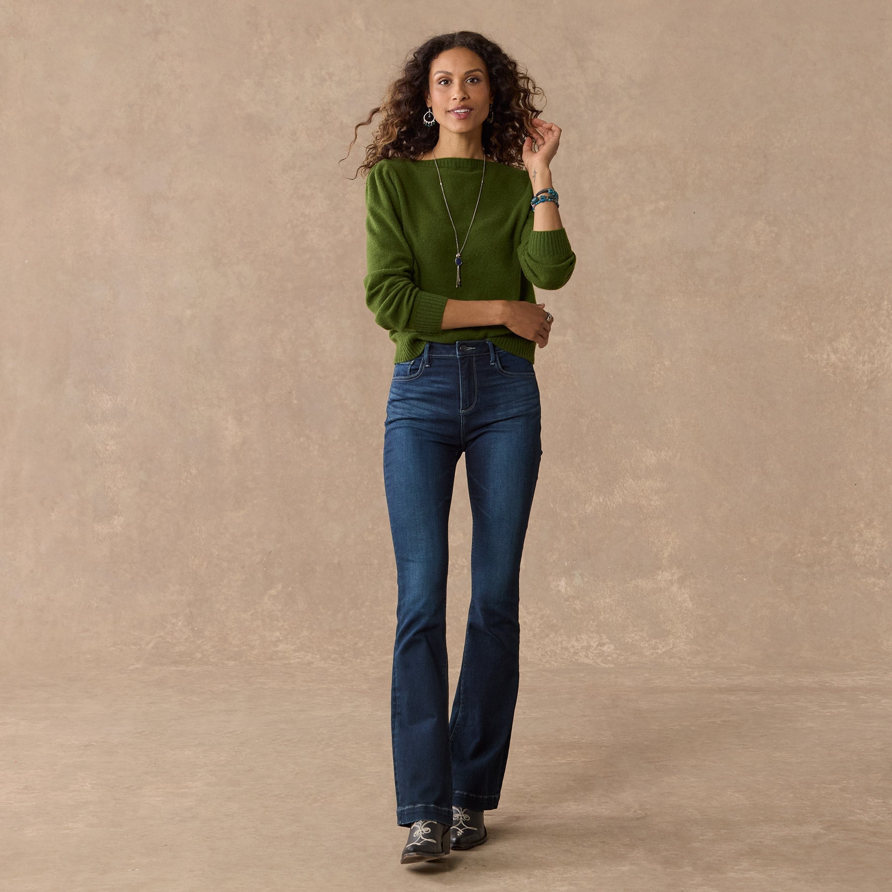 Stephany Cashmere Sweater, Petite | Sundance Outlet
