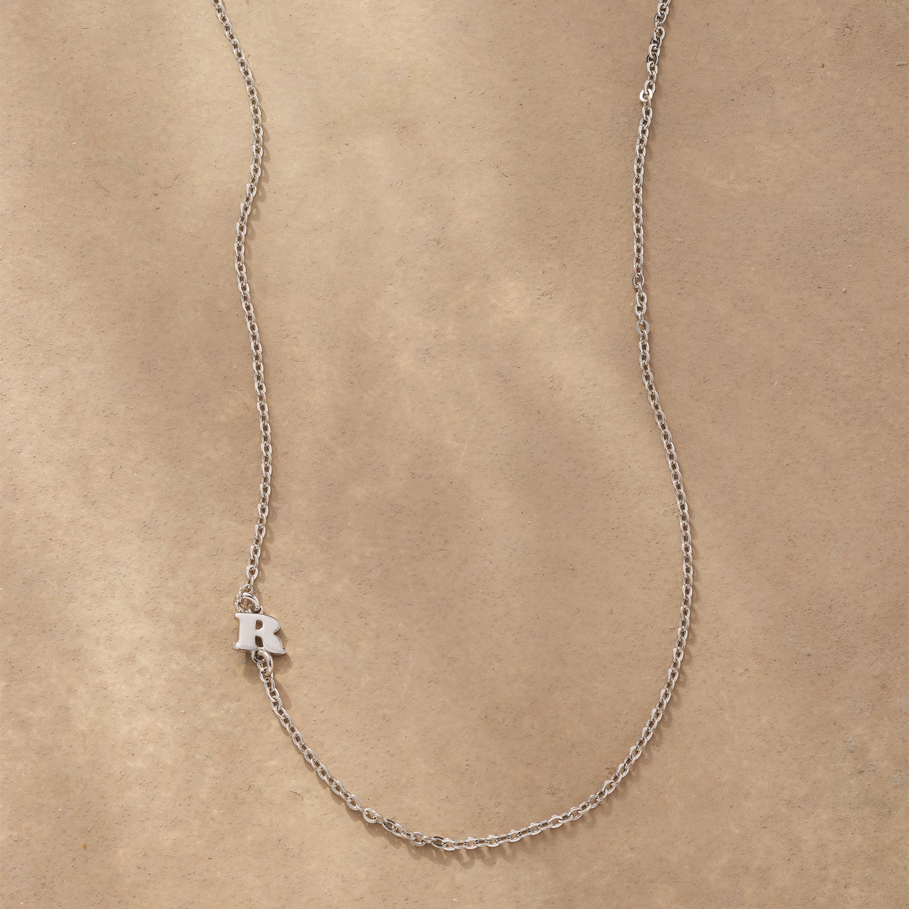 Silver Initial Spark Necklace | Sundance Outlet
