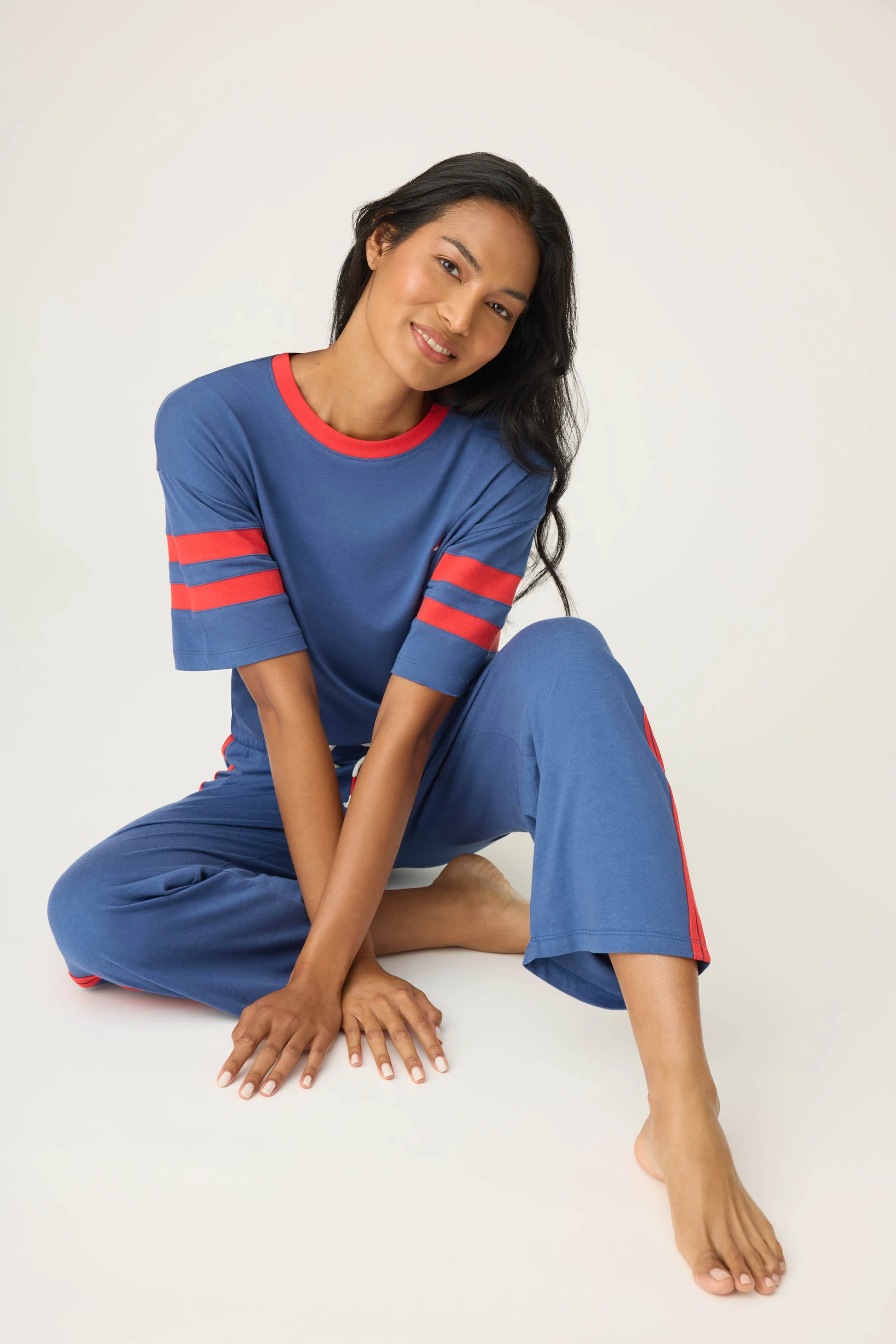 American Honey Jersey Lounge Set