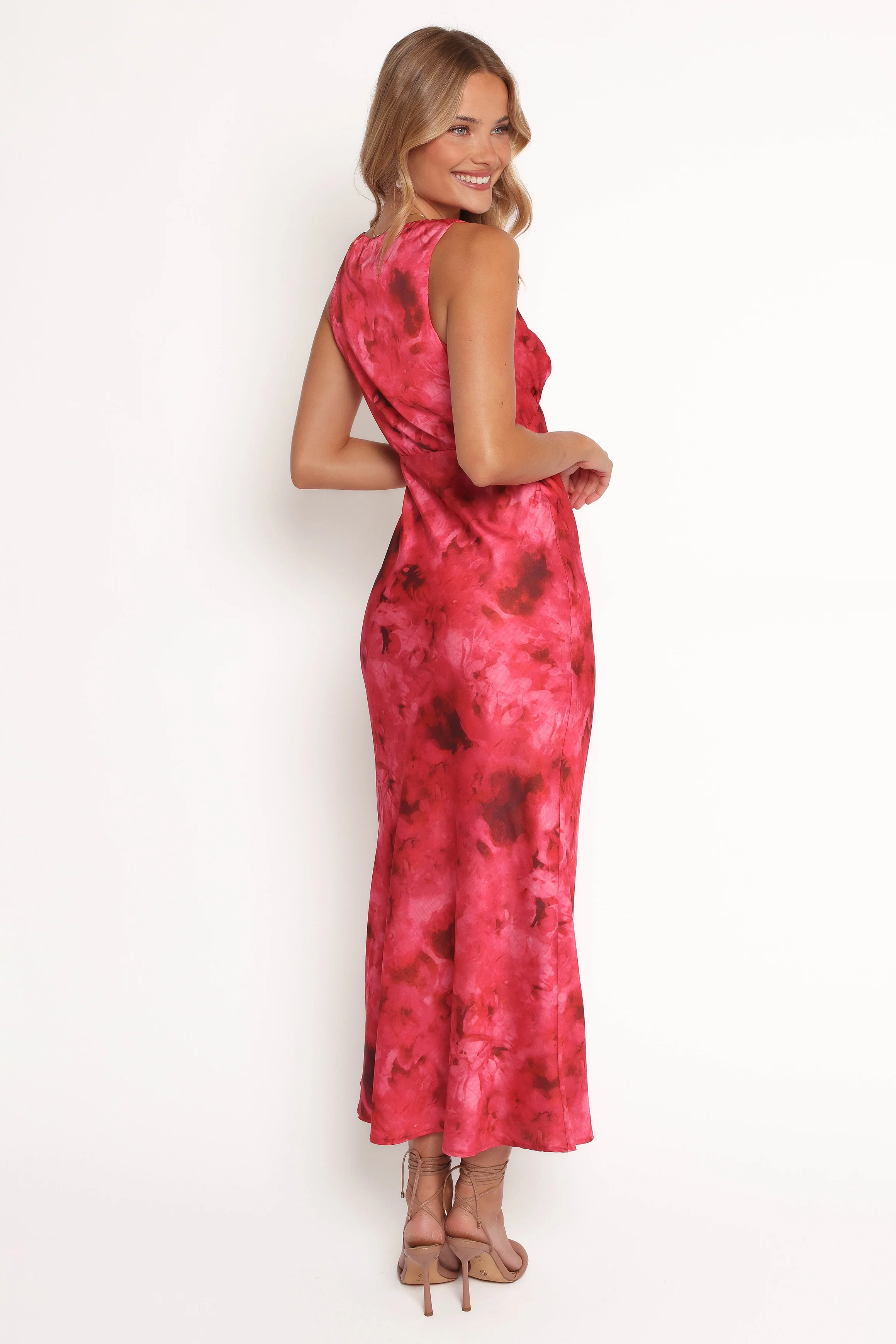 Mirae Maxi Dress - Red
