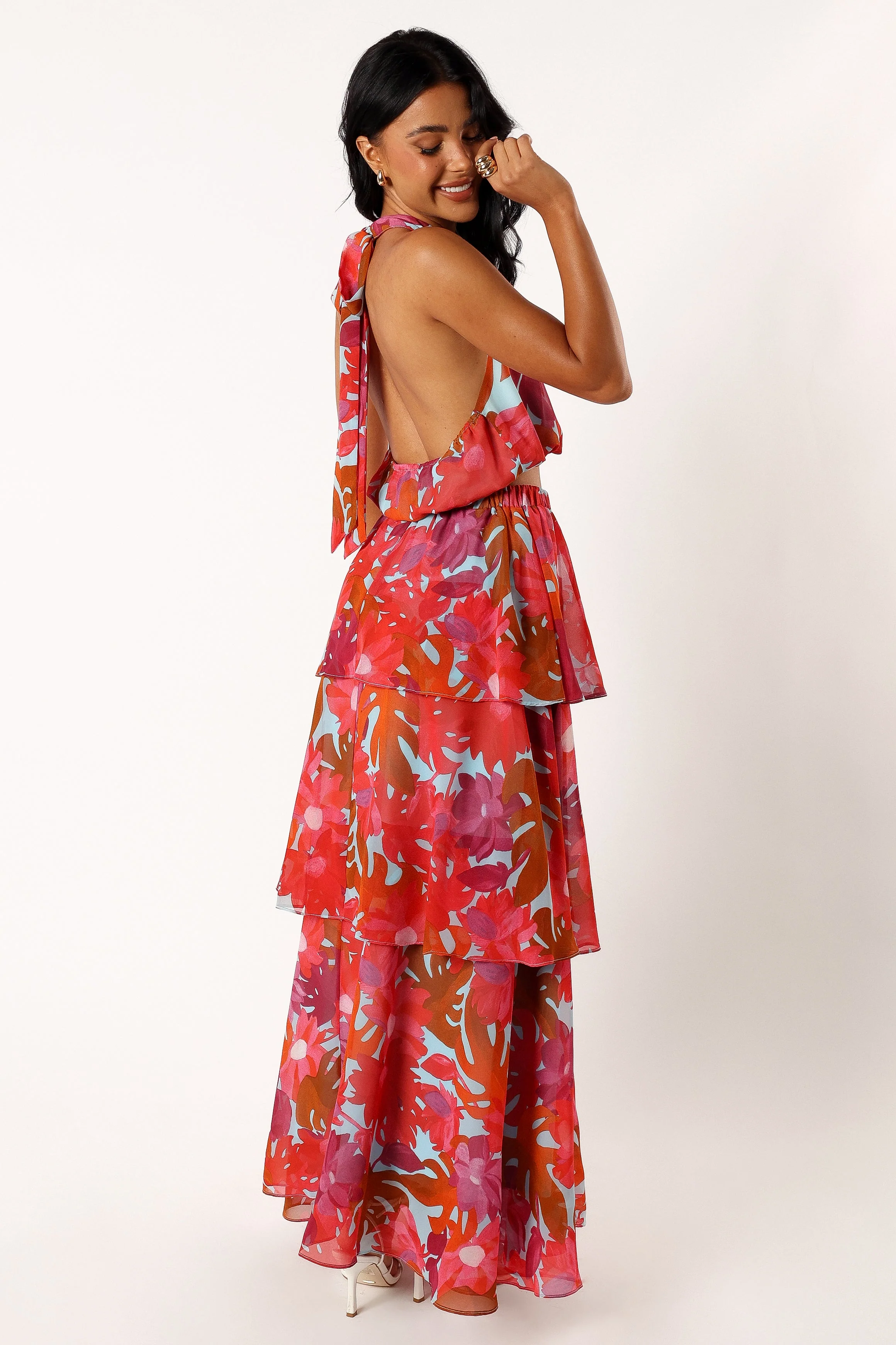 Blaise Frill Skirt - Pink Azalea