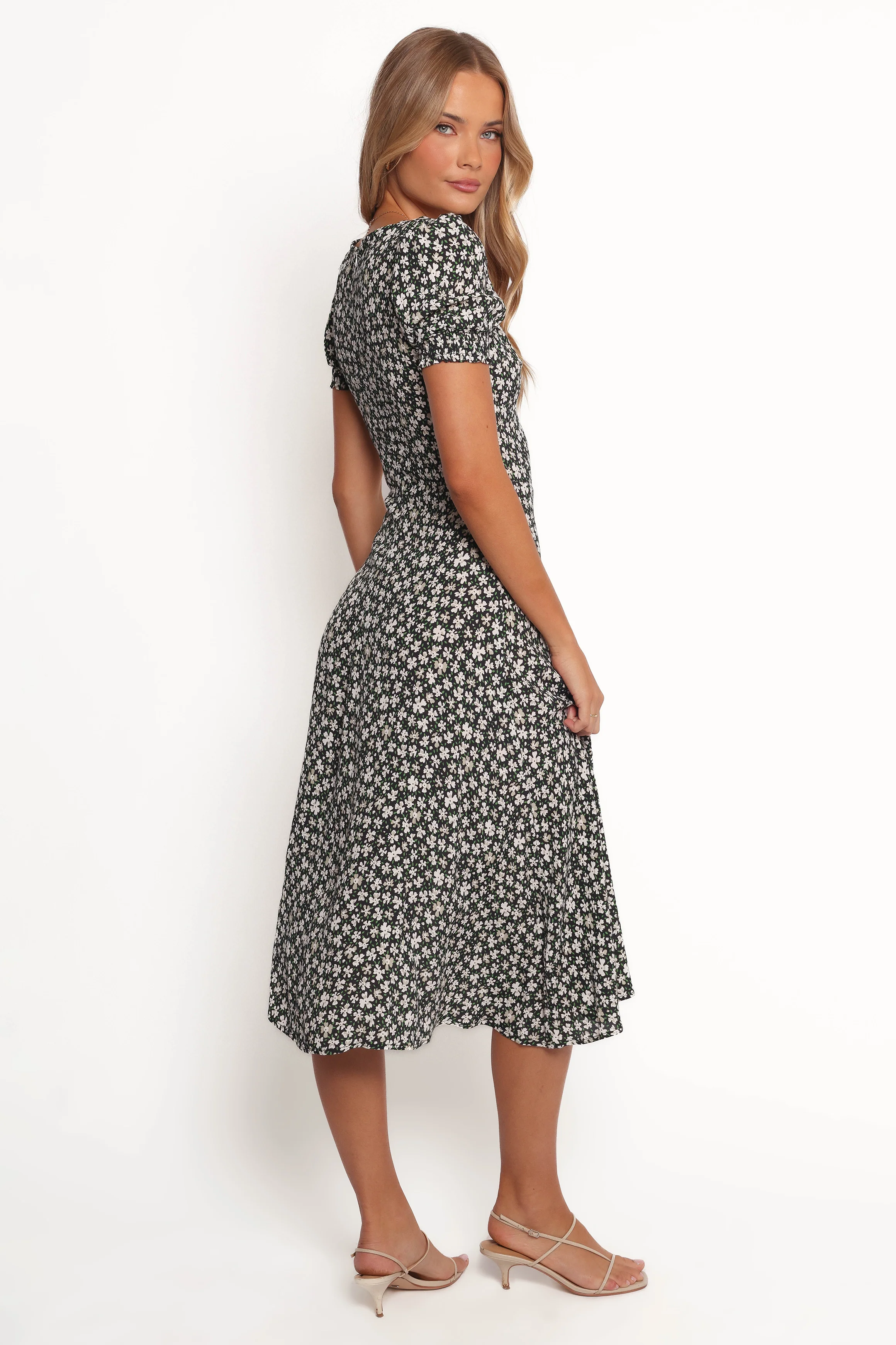 Franklin Dress - Black Floral