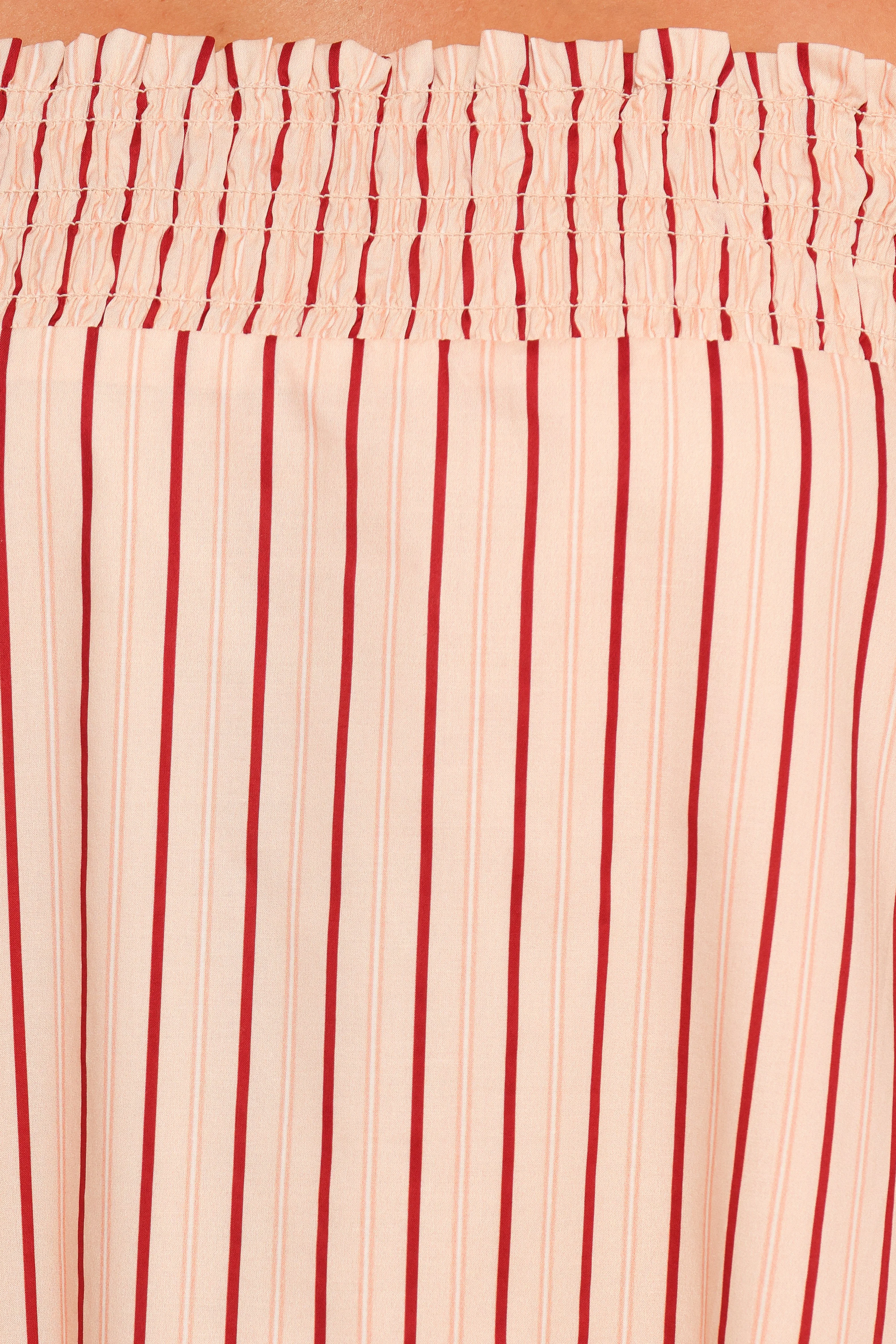 Irina Maxi Dress - Pink Stripe