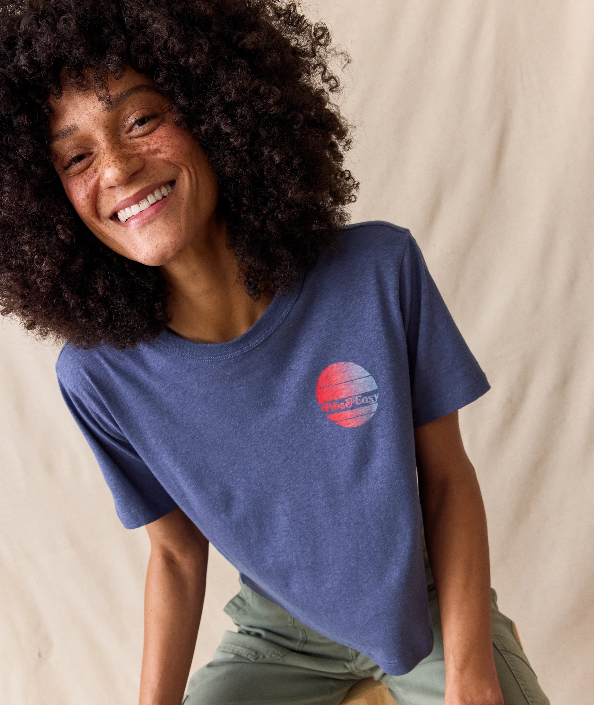 ML x Free & Easy Crop Graphic Tee