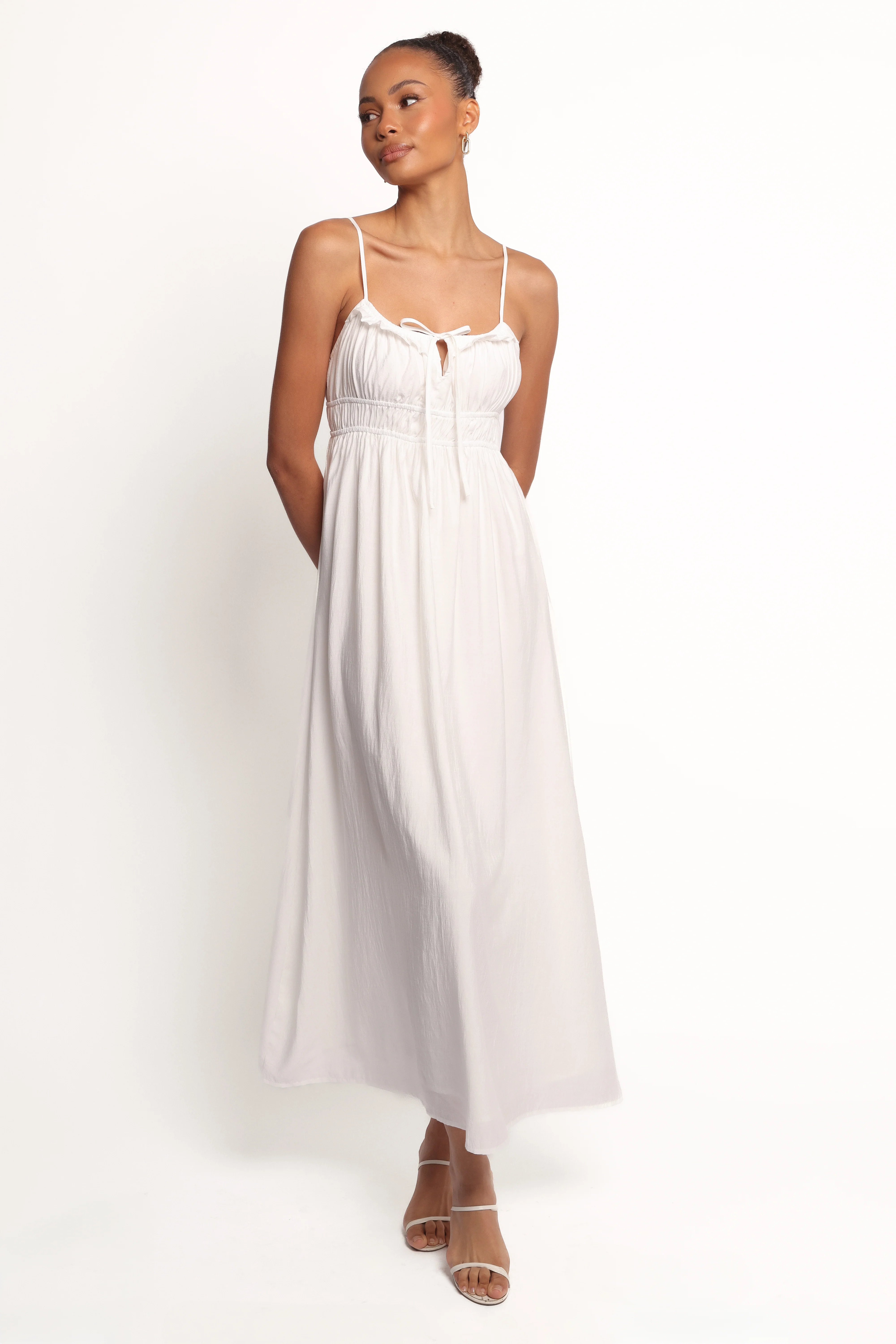 Ceres Maxi Dress - White