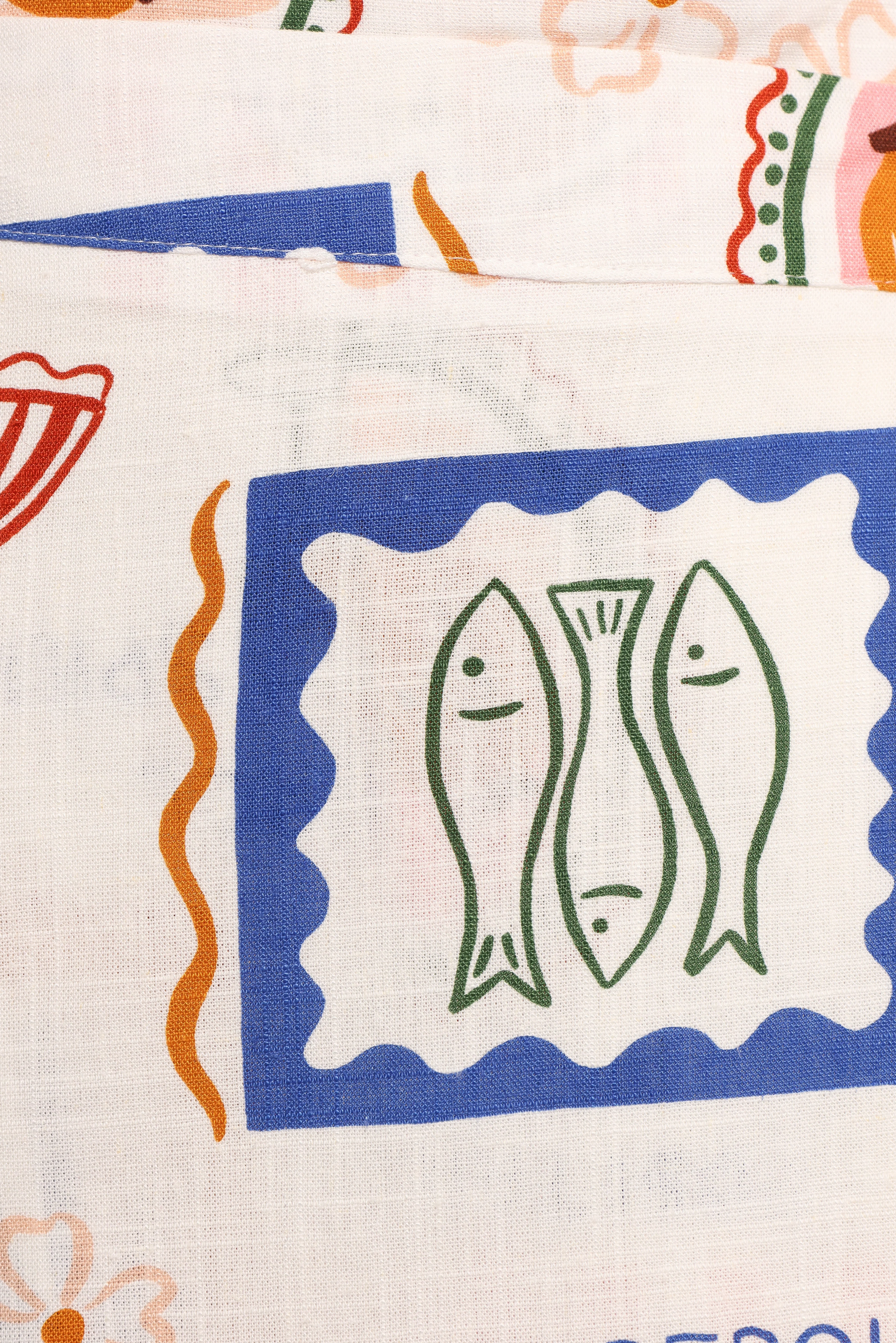 Thorrah Skort - Ocean Oasis