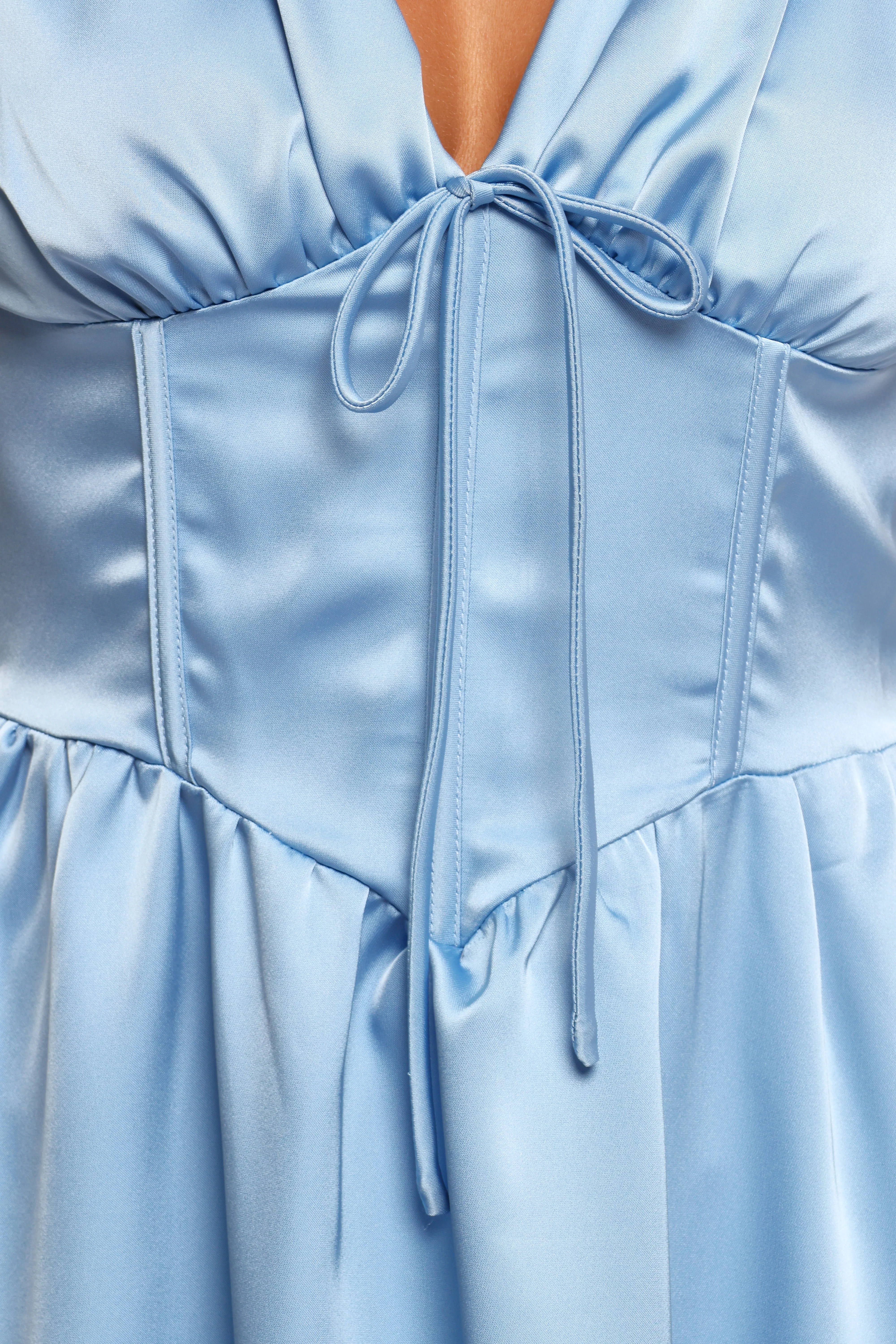 Verena Midi Dress - Periwinkle Blue
