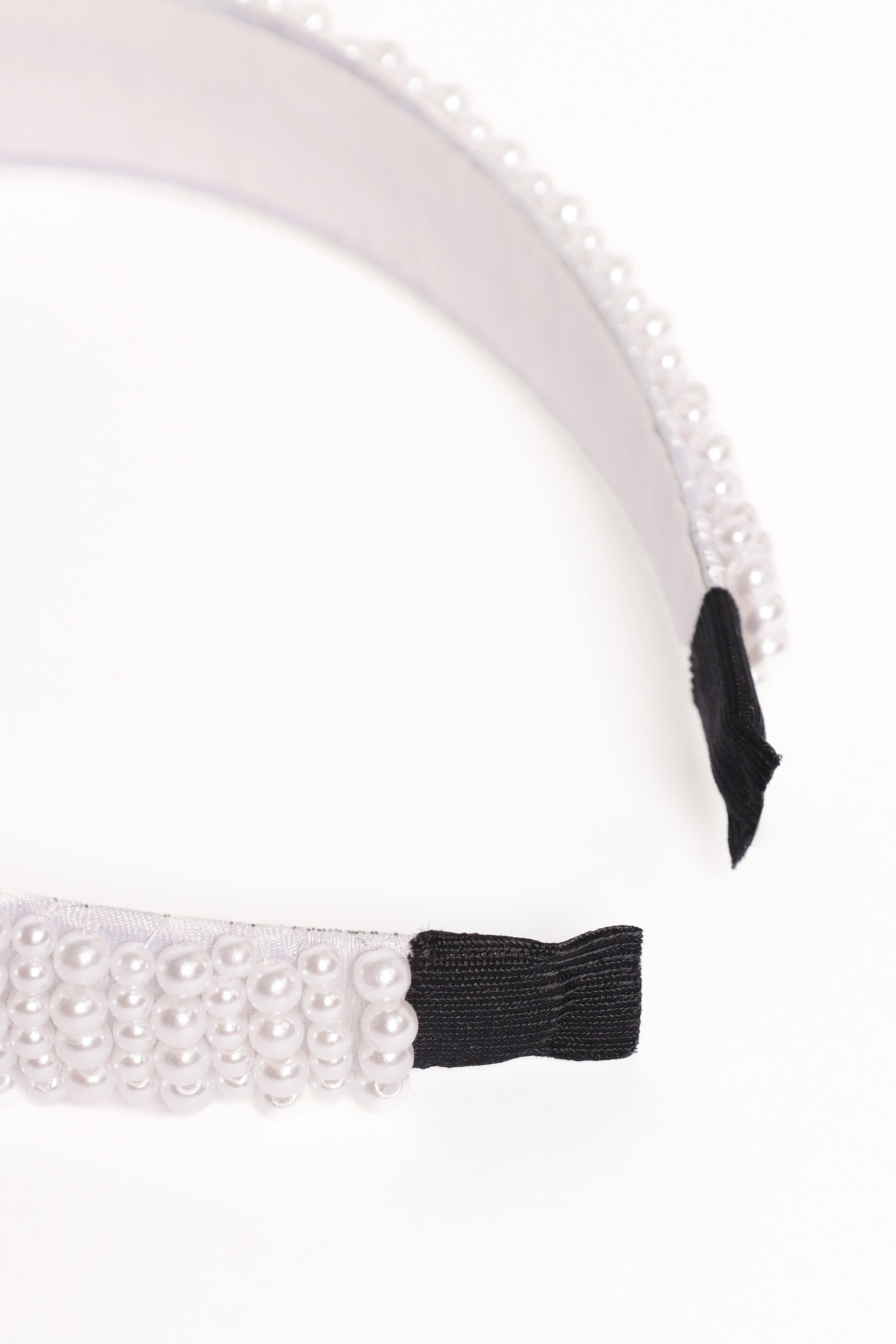 Simona Headband - Pearl