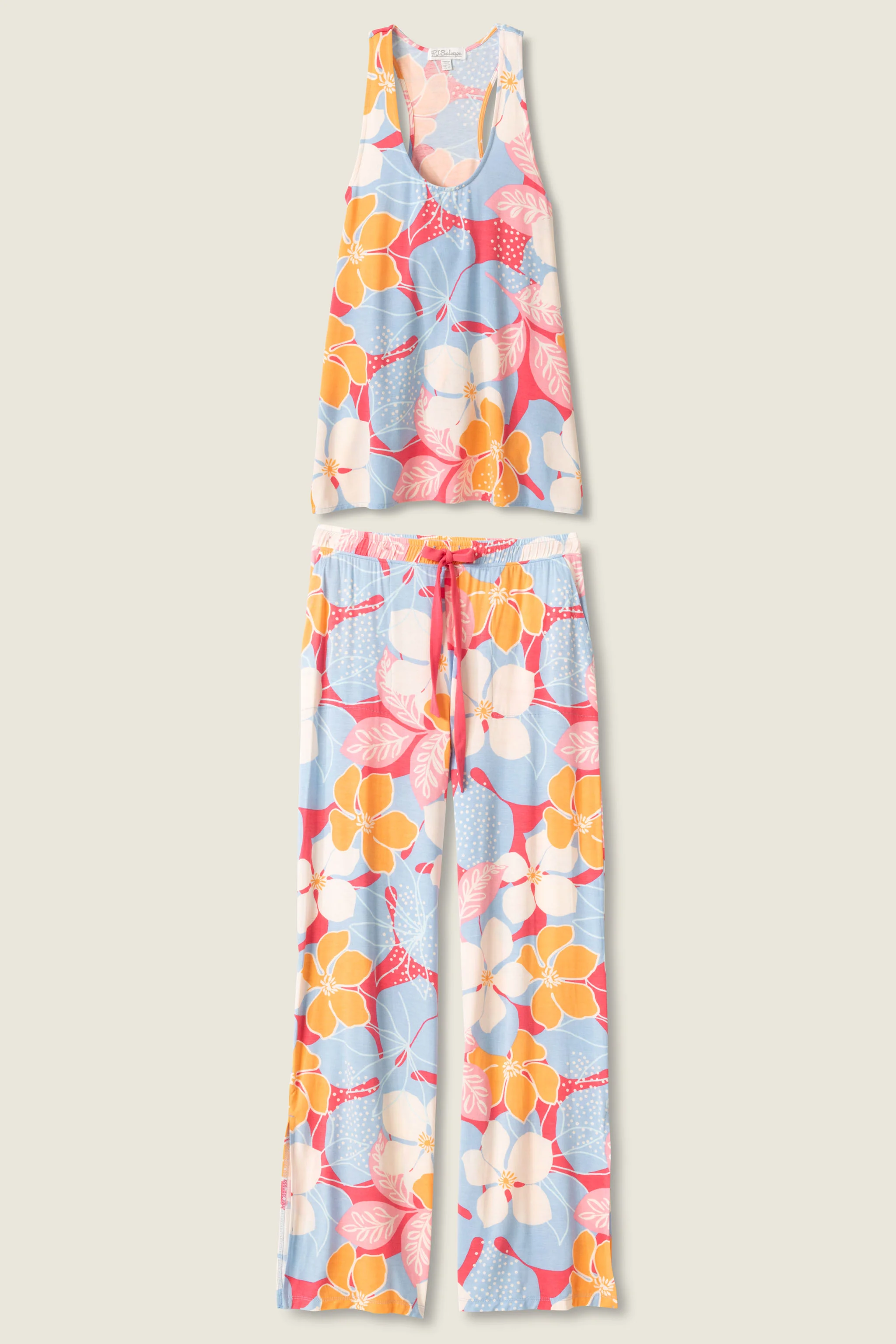 Tropical Dreams Floral PJ Set