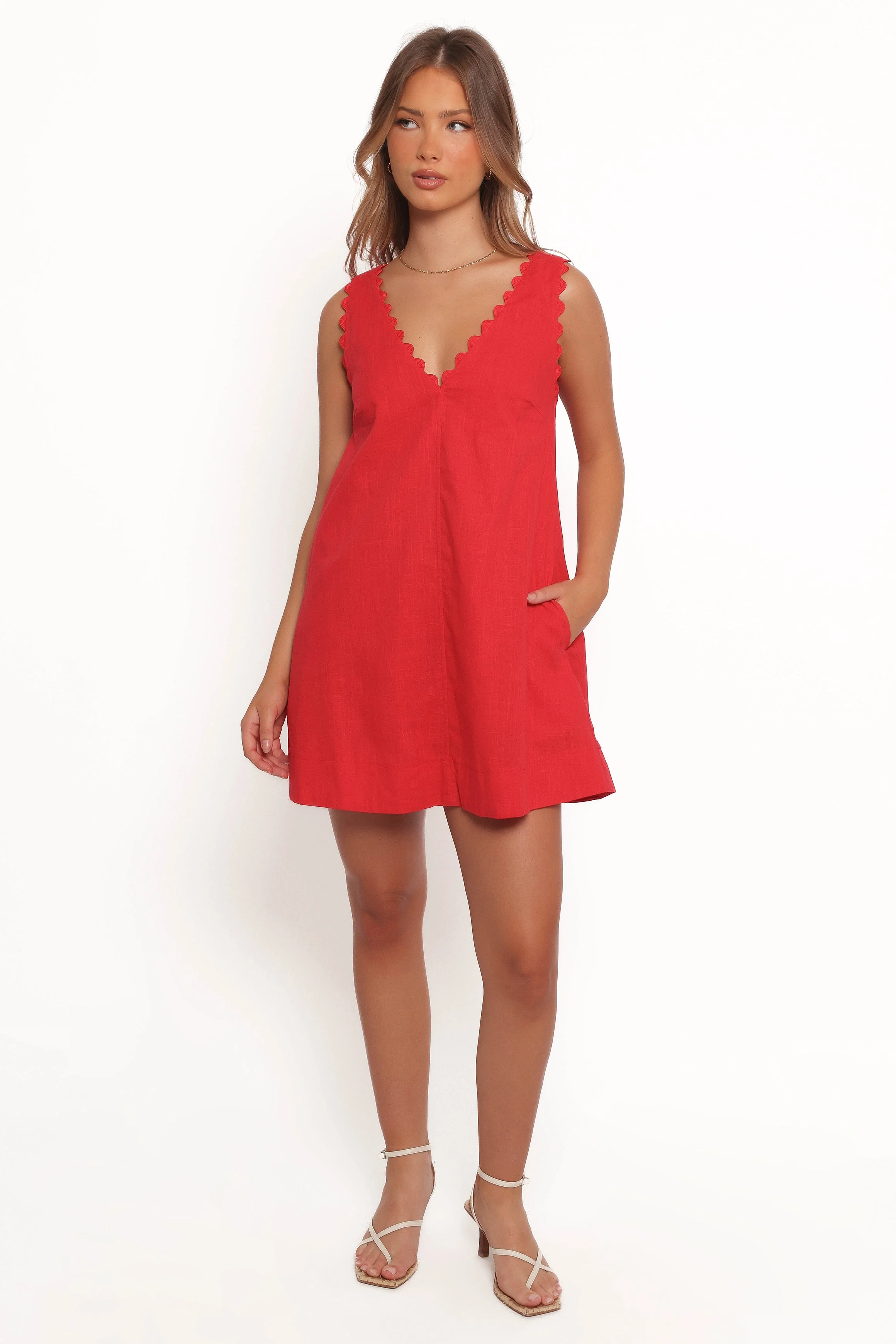 Blaine Mini Dress - Red