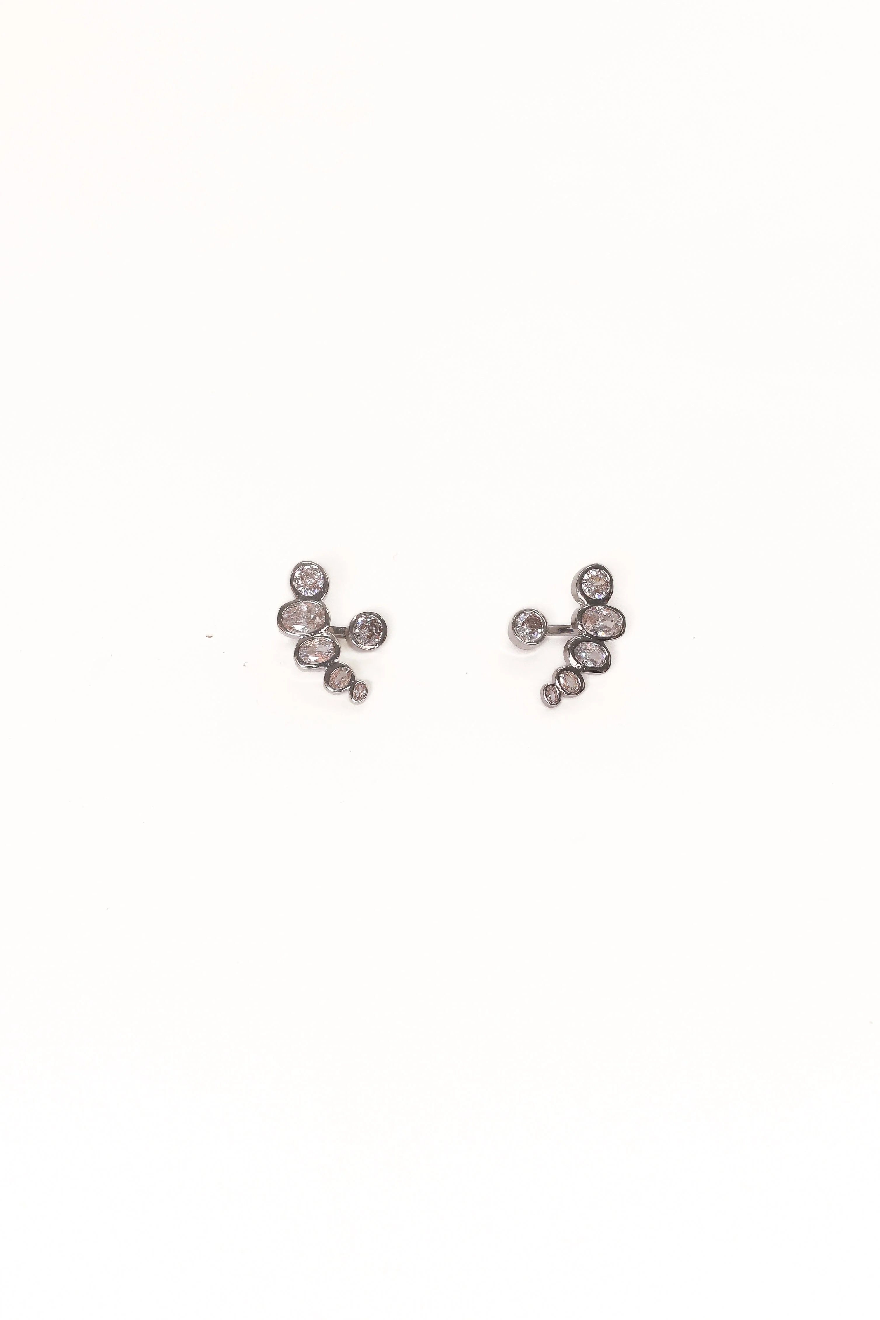 Elisa Earrings - Silver