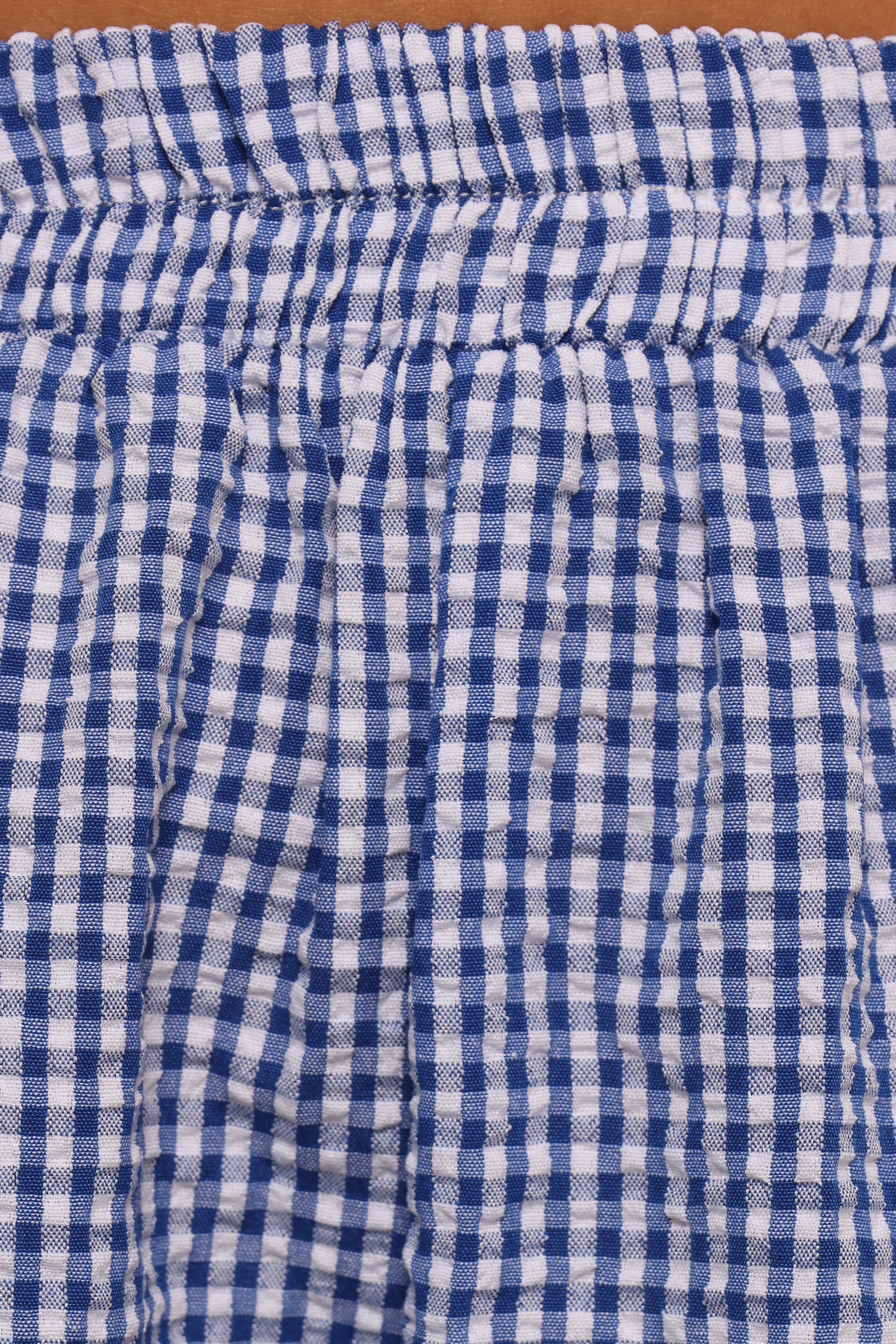 Libby Shorts - Navy Gingham