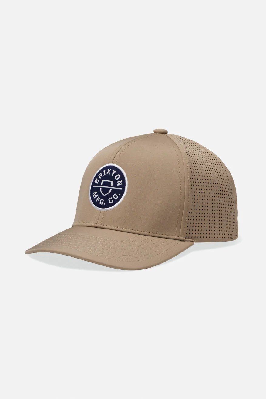 Crest Netplus Utility Snapback - Light Khaki