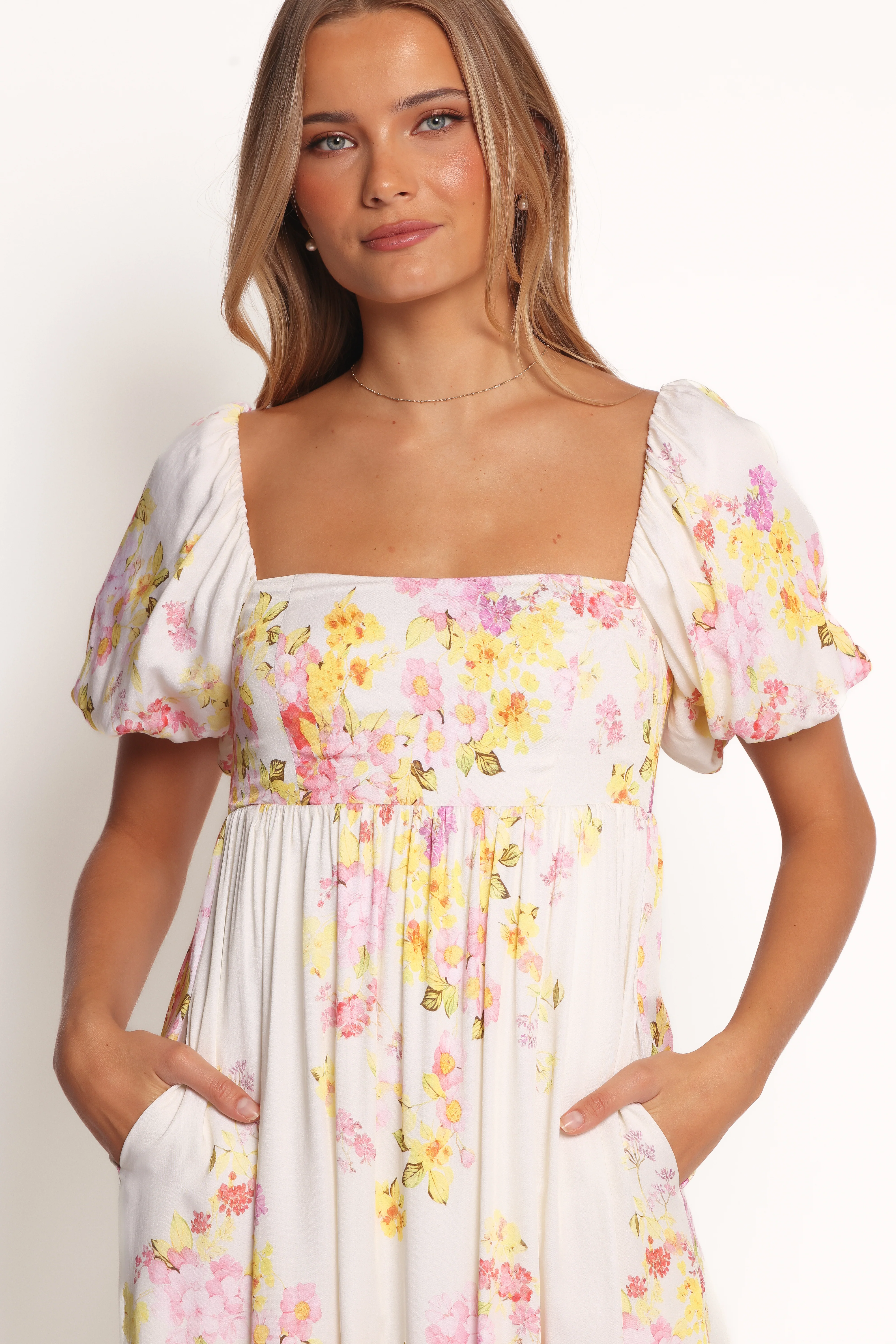 Delaney Maxi Dress - Pink Floral