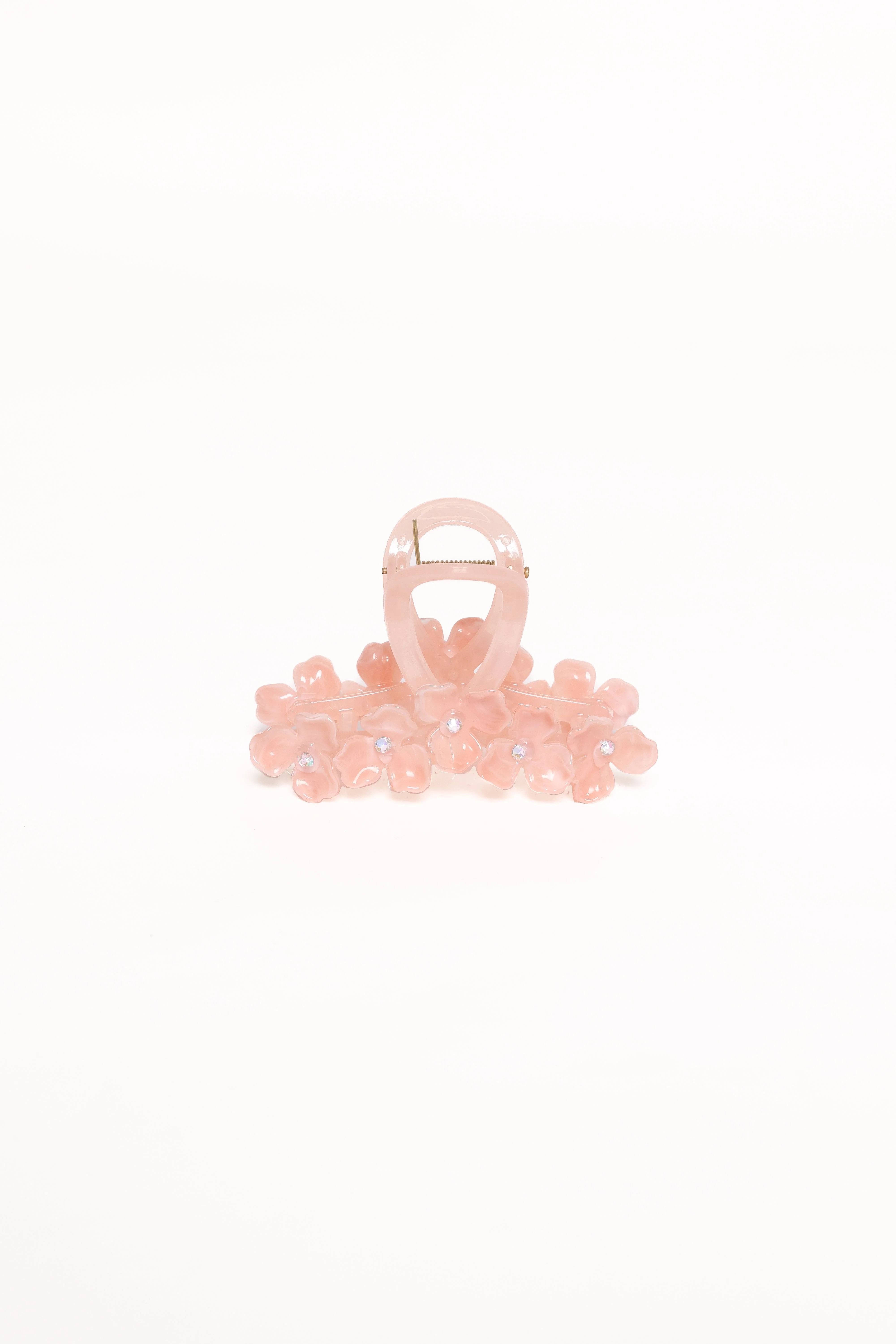 Shiloh Flower Hair Clip - Pink