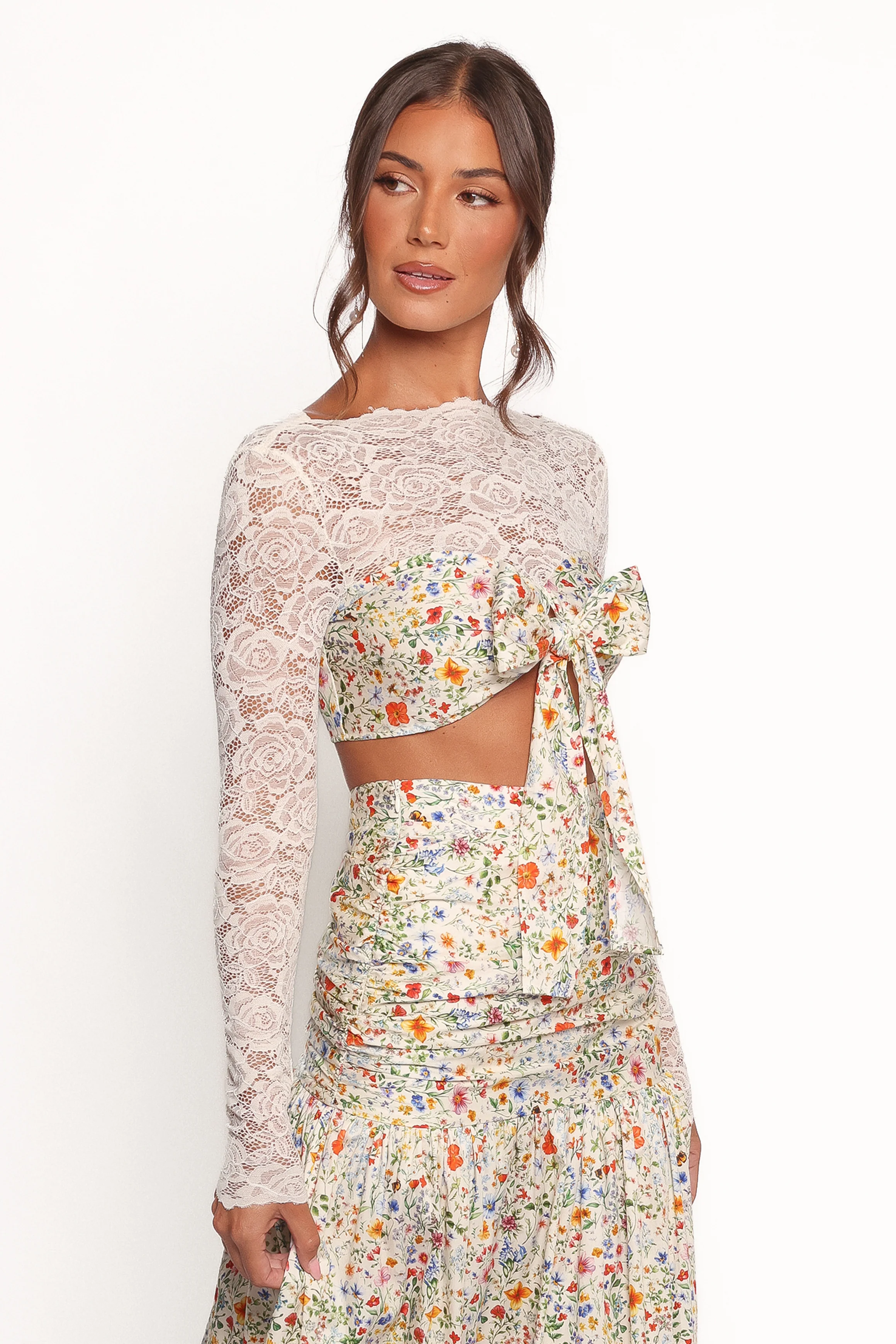 Dara Top - Garden Floral