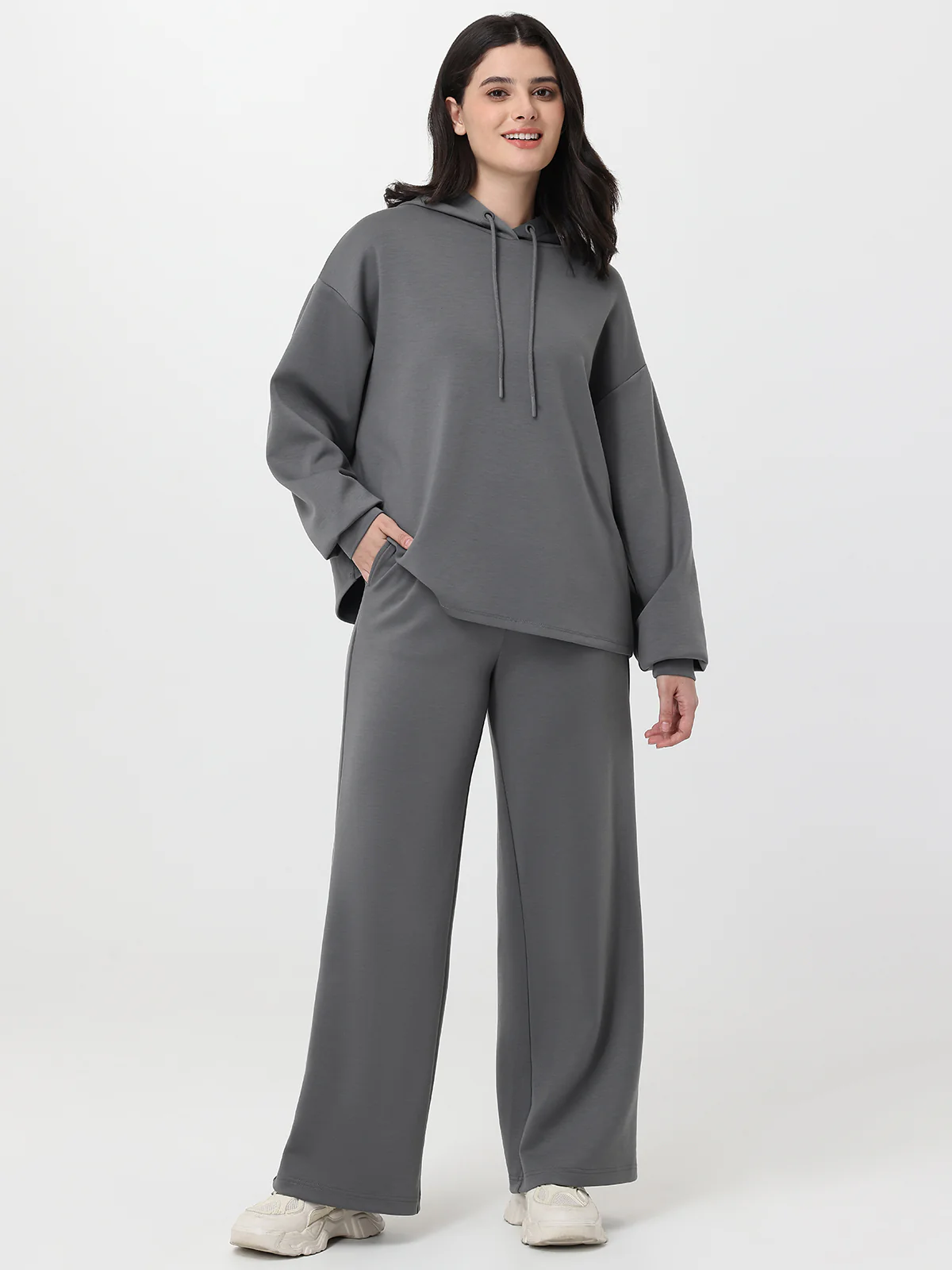 Drawstring Long Sleeve Hoodie