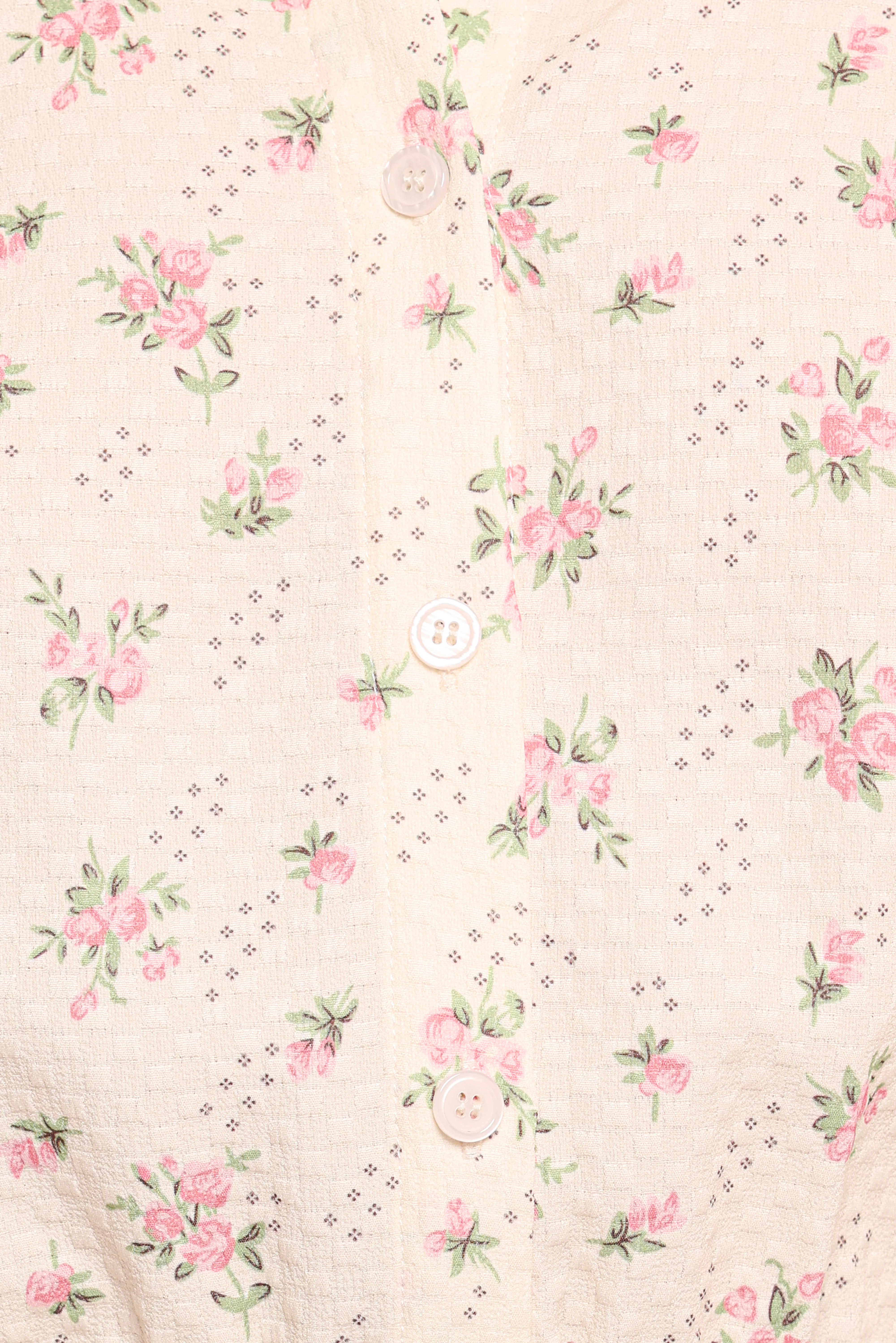 Calypso Romper - Cream Pink Floral