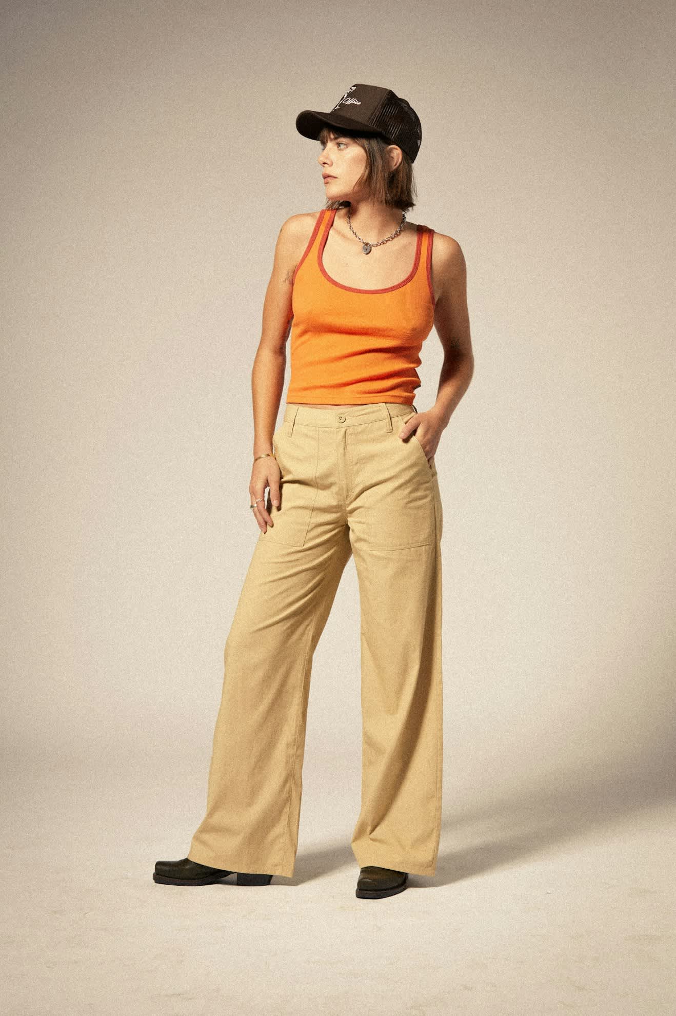 Out Of Office Netplus Trucker Hat - Pinecone Brown/Pinecone Brown