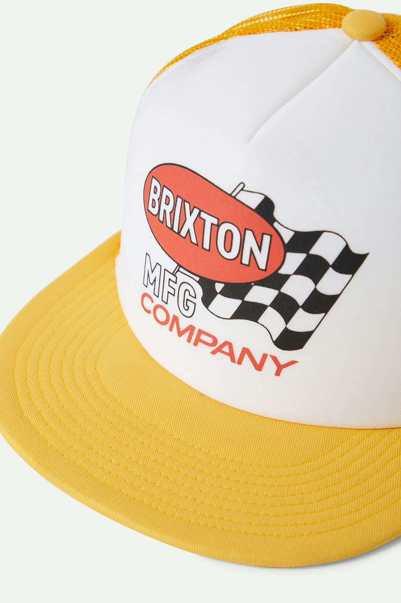 Collins Trucker Hat - Yellow/White/Yellow