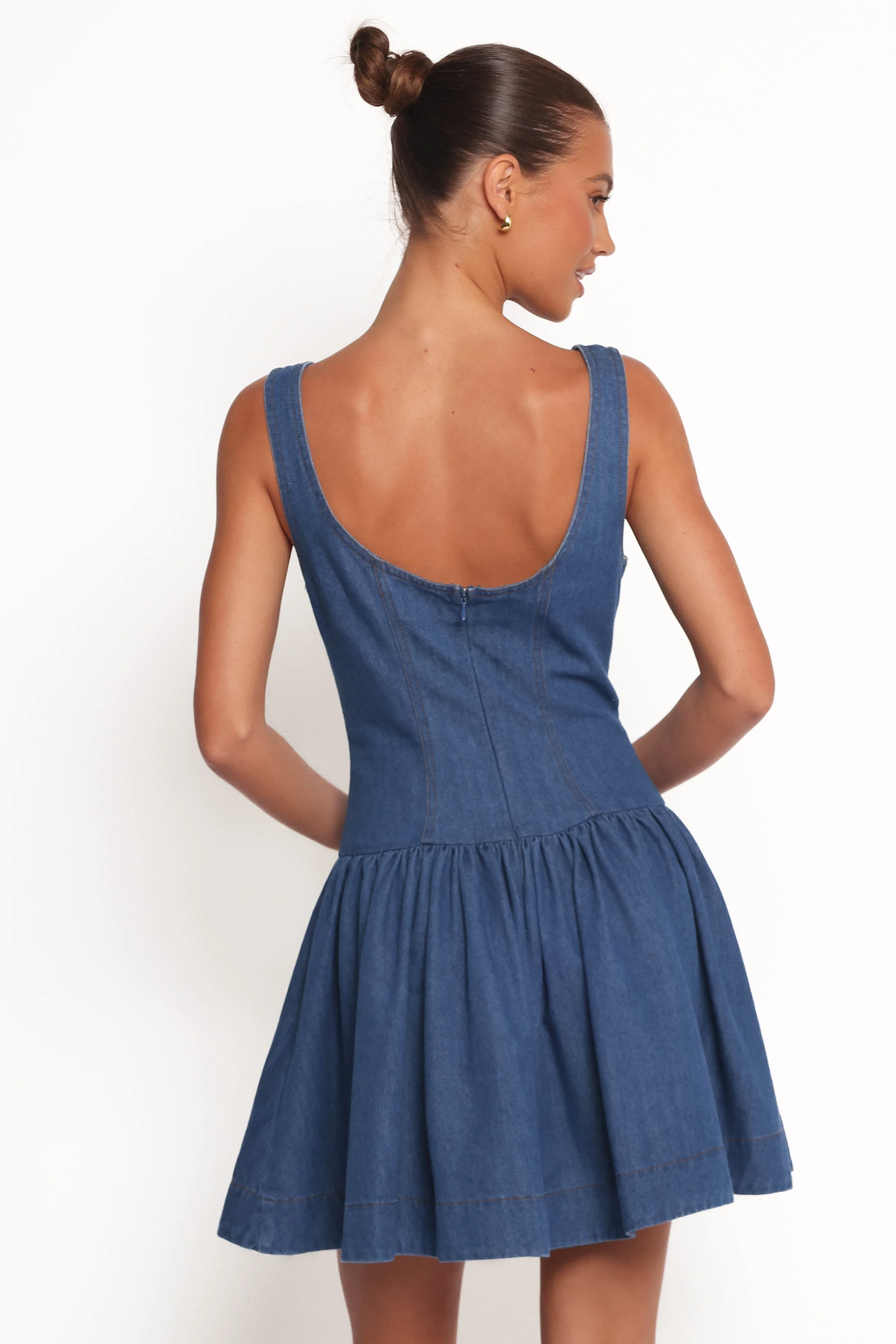 Tiziana Mini Dress - Indigo Denim
