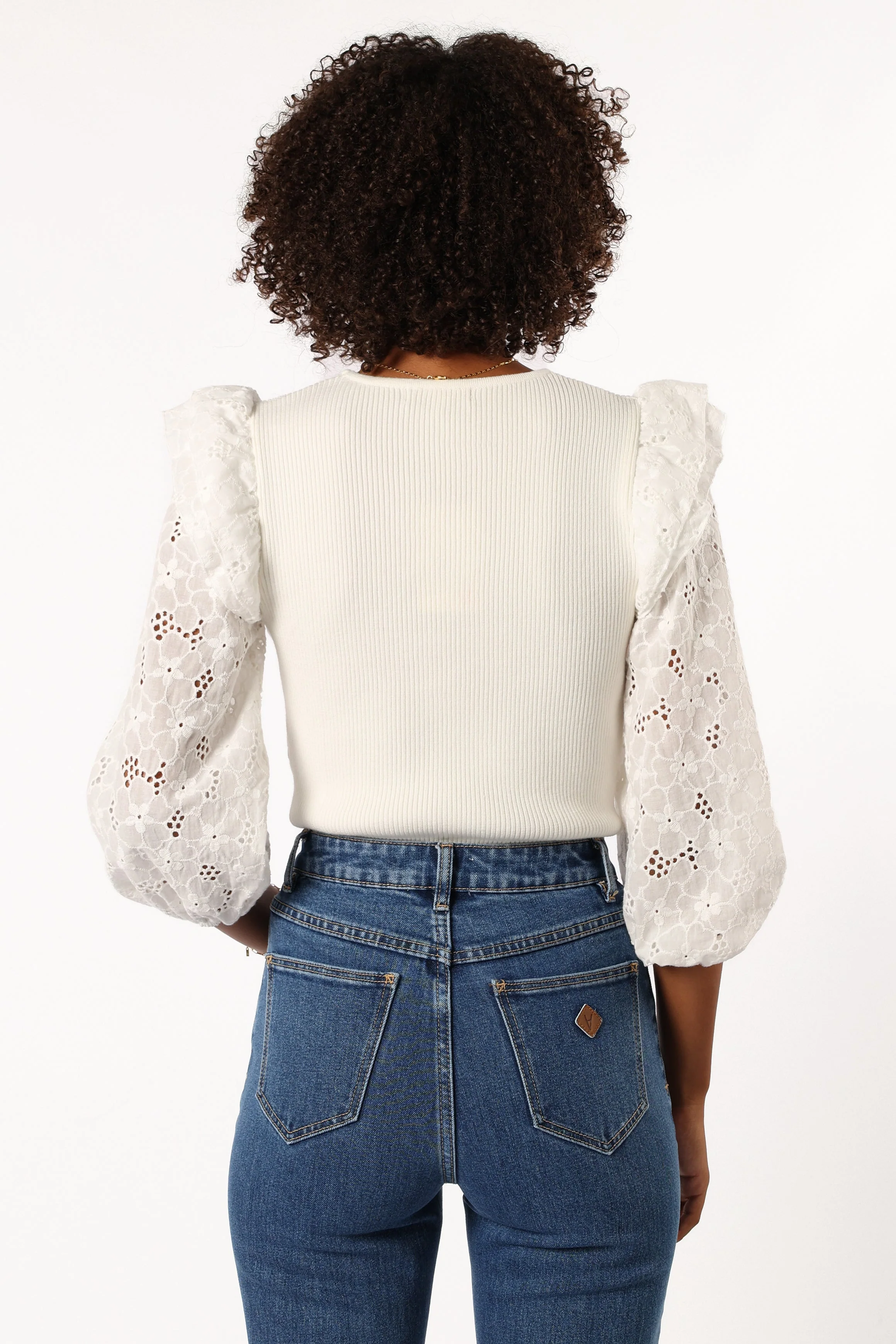 Halle Top - White