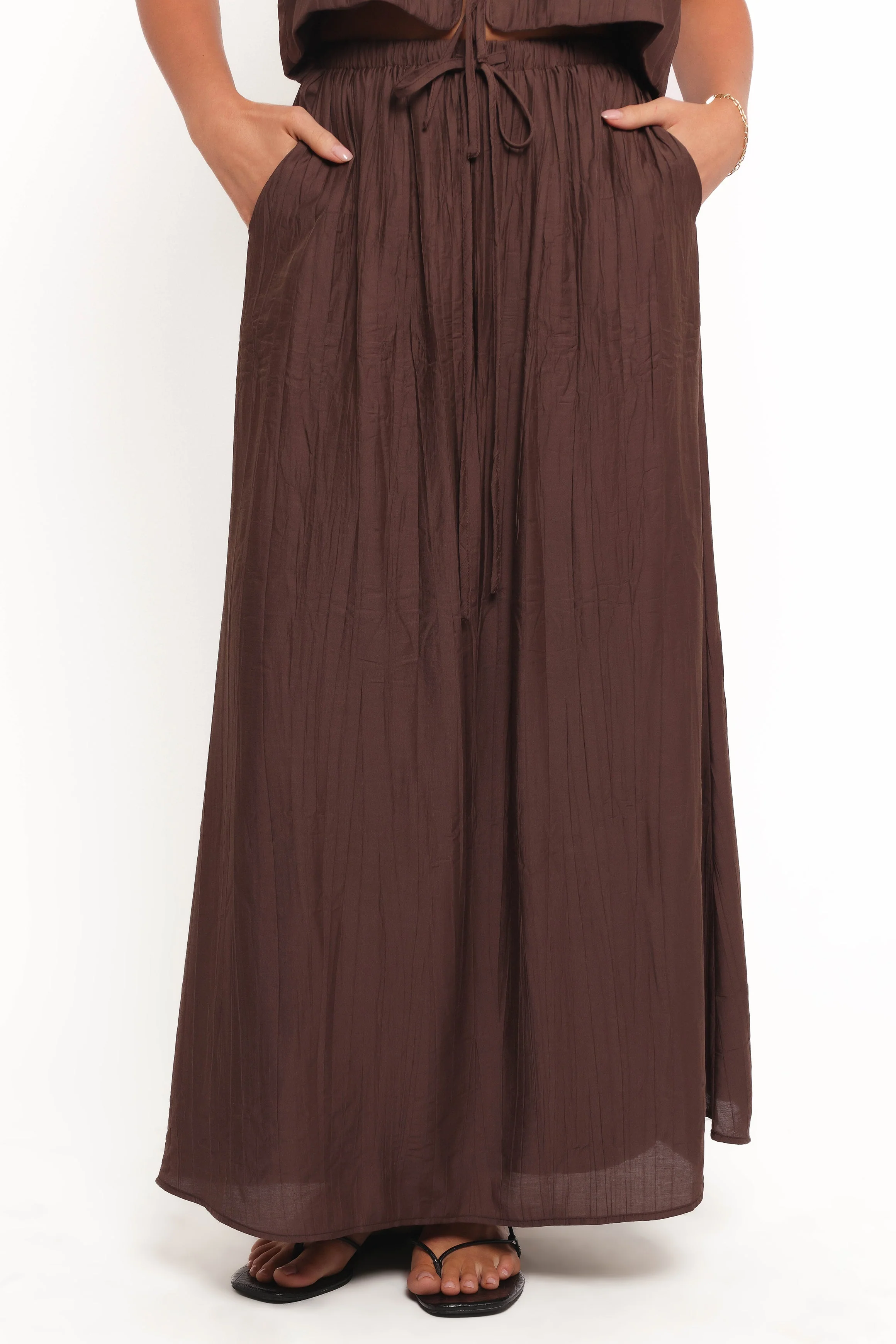 Captie Skirt Set - Chocolate Brown