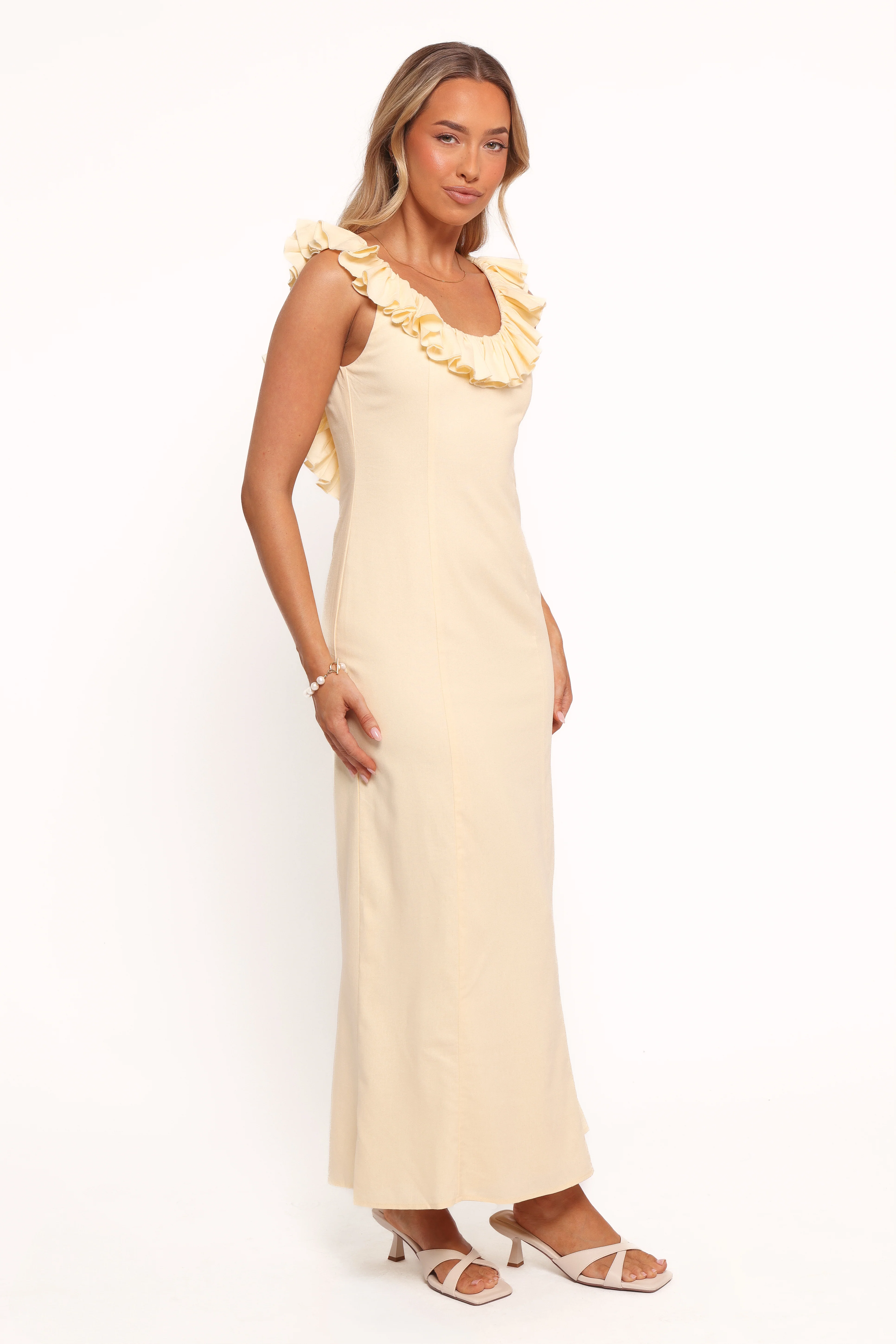 Brienne Maxi Dress - Butter Yellow