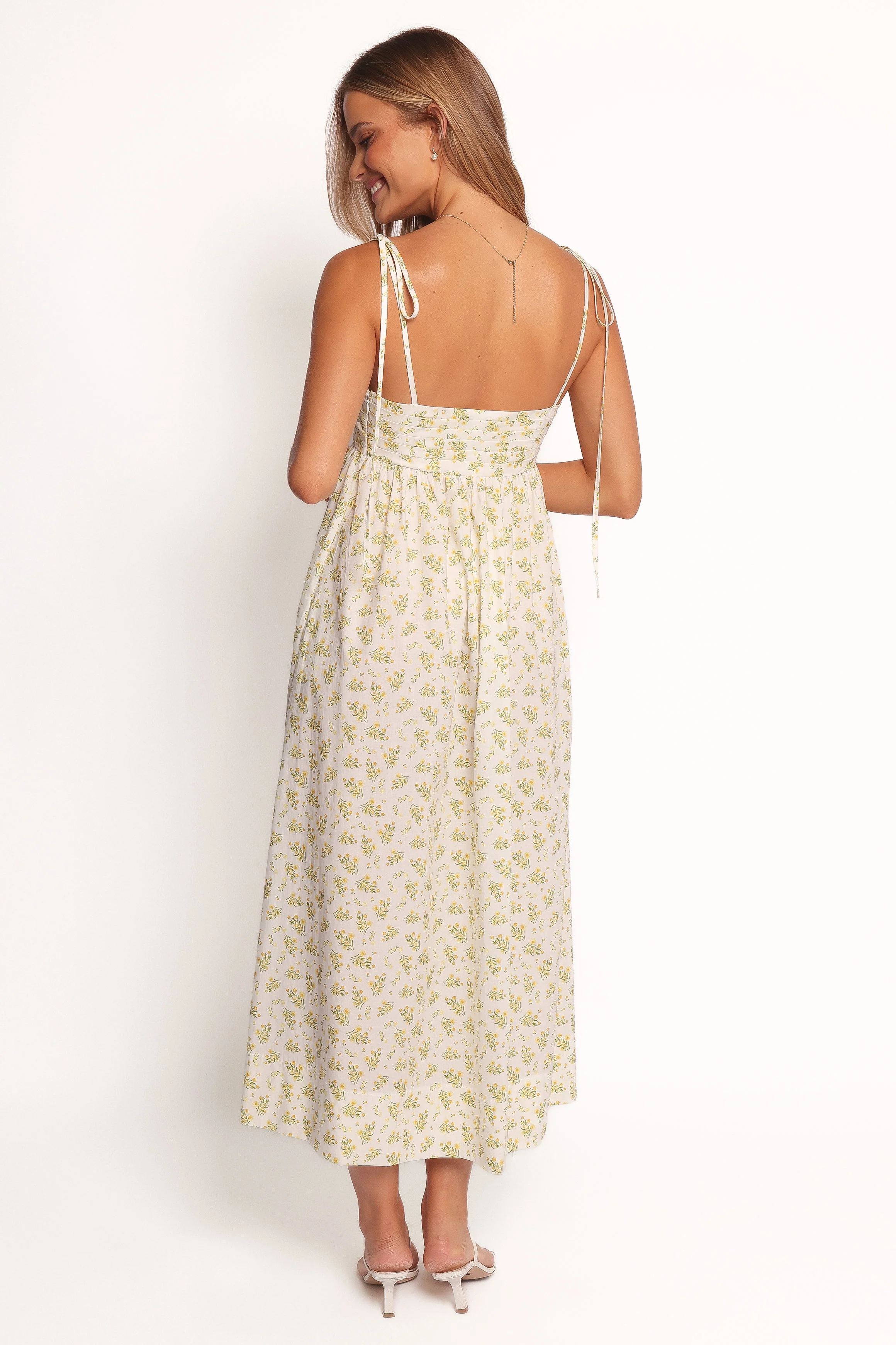 Ashtyn Maxi Dress - Yellow Floral