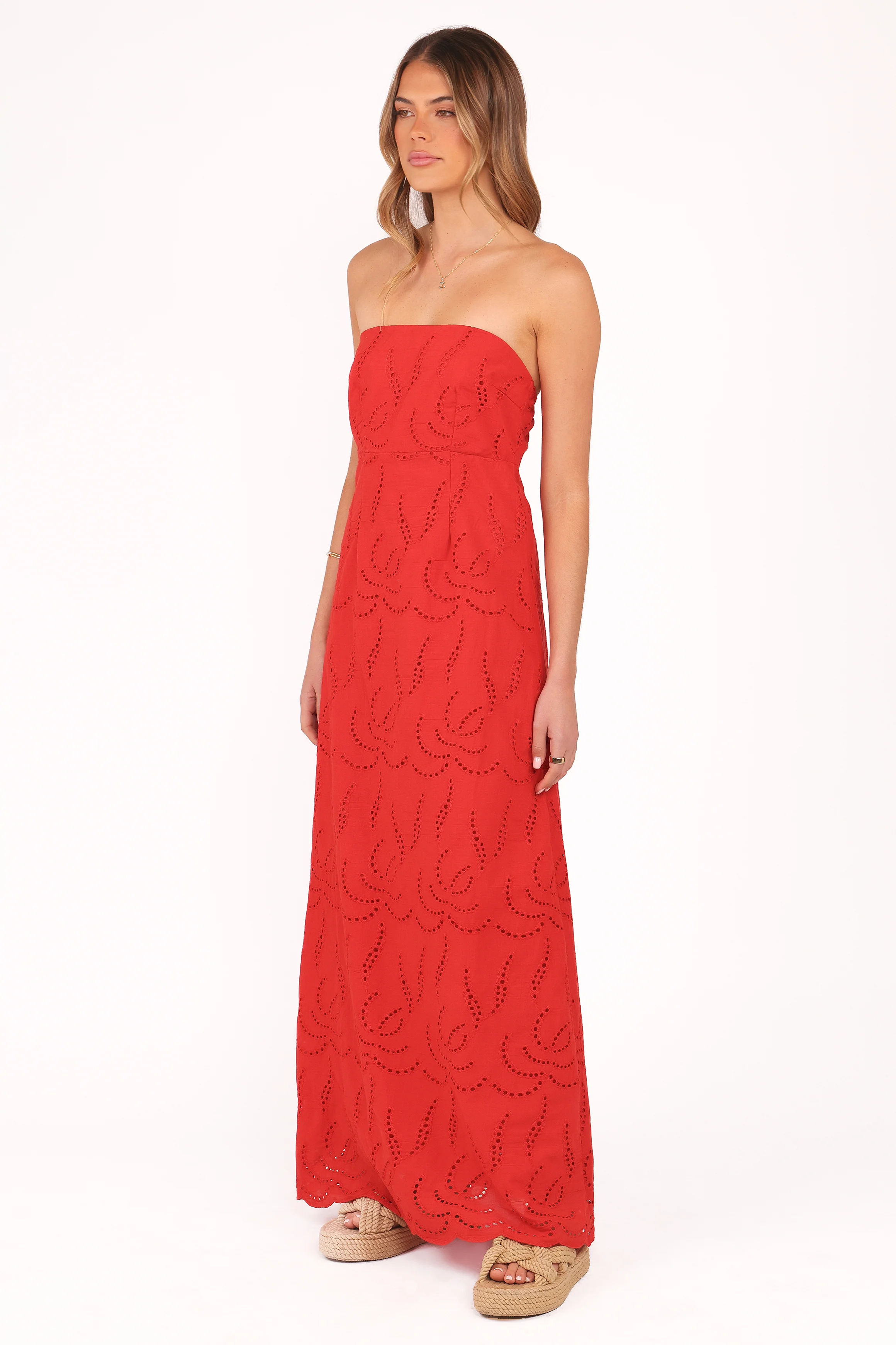 Annika Maxi Dress - Red