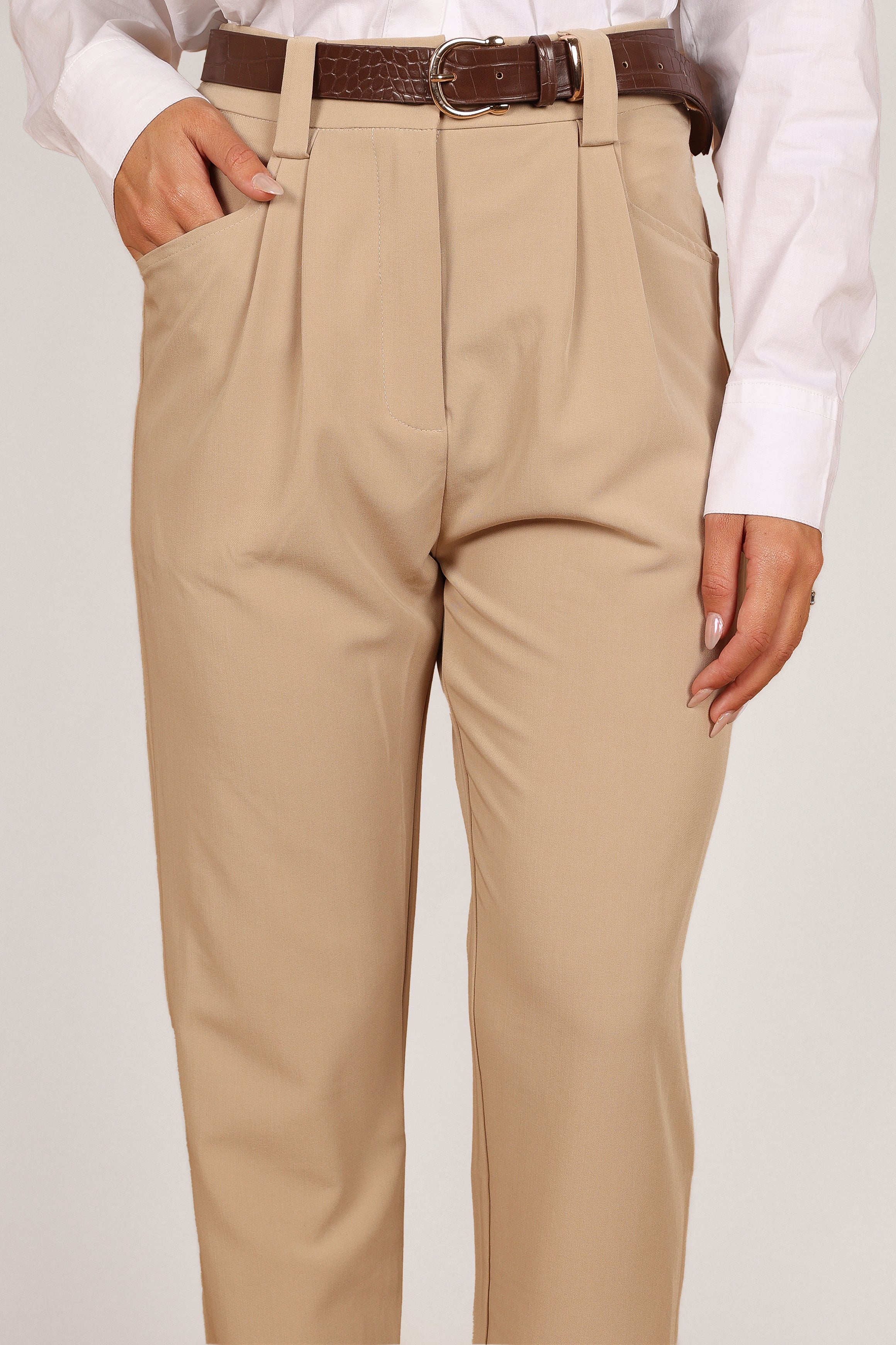 Lexie Pants - Beige