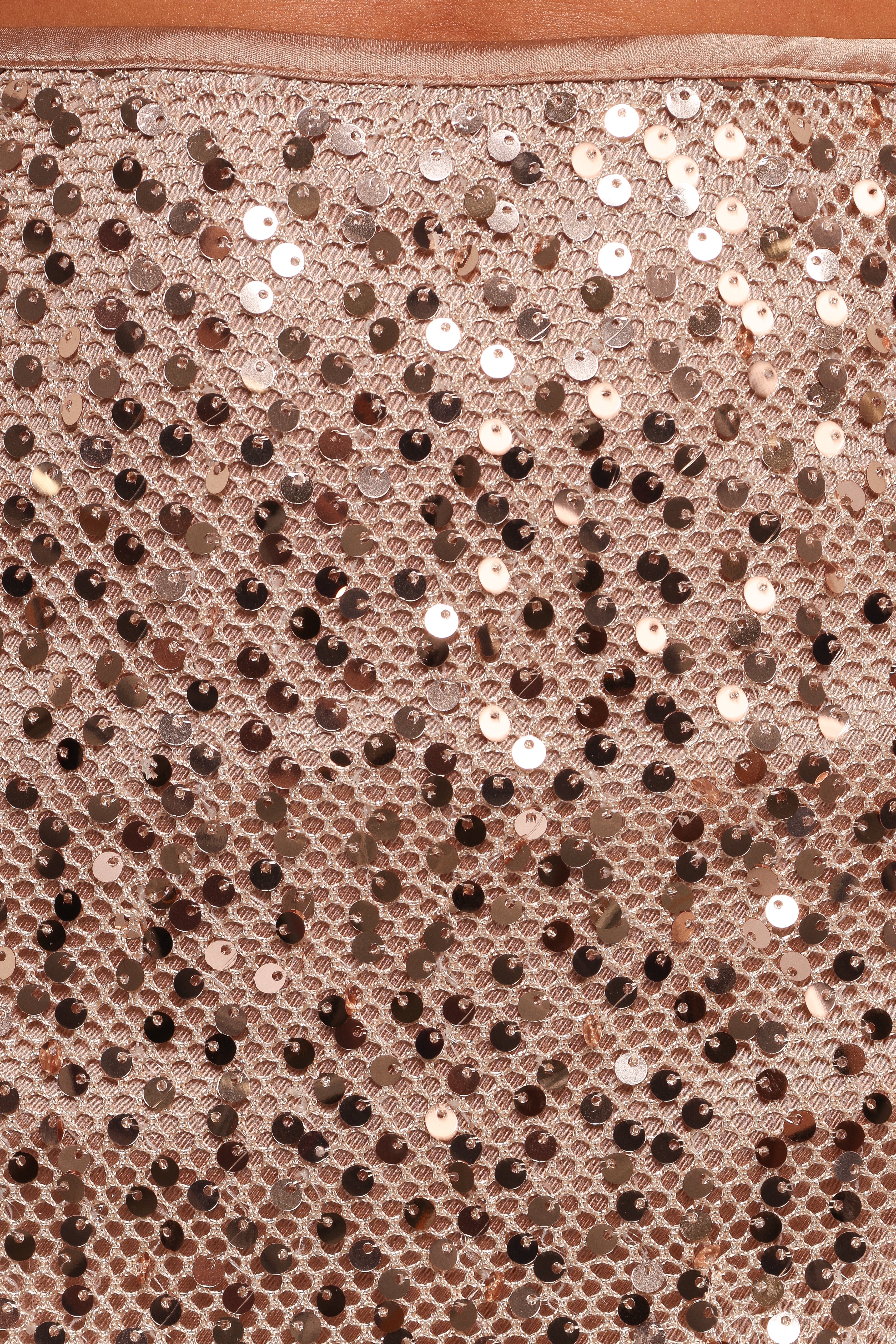 Hollyn Sequin Skirt Set - Gold