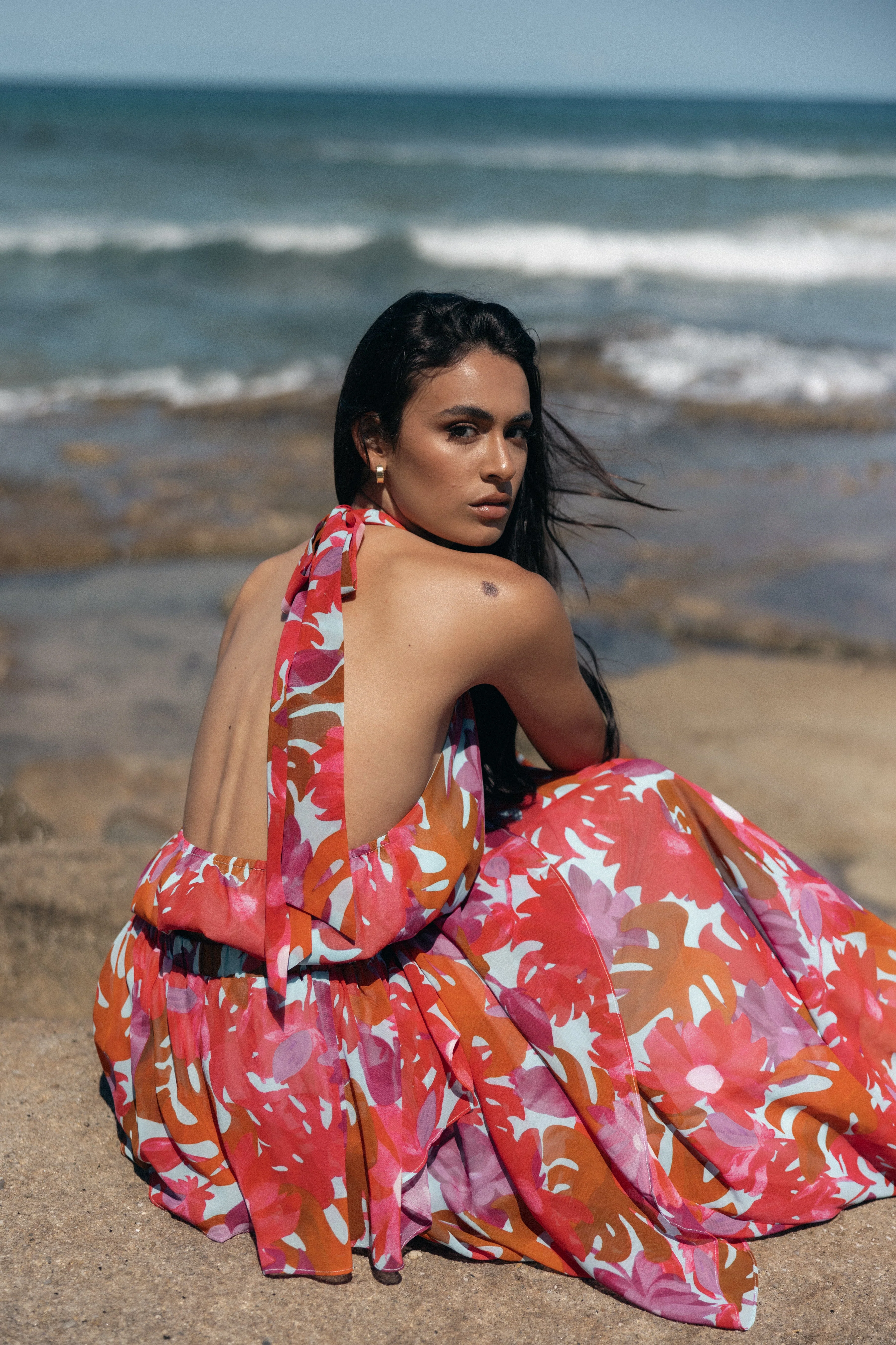 Blaise Halter Top - Pink Azalea