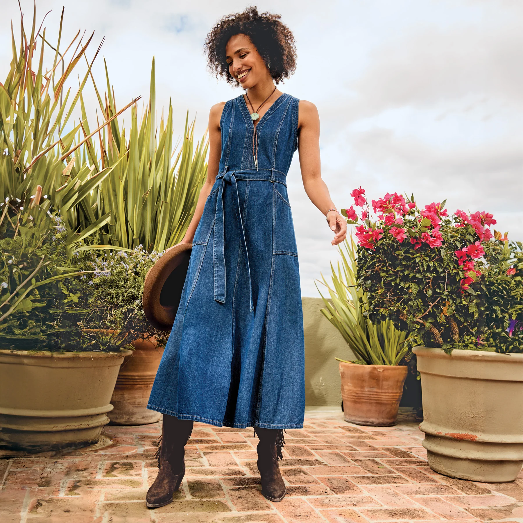 Poppy Denim Dress