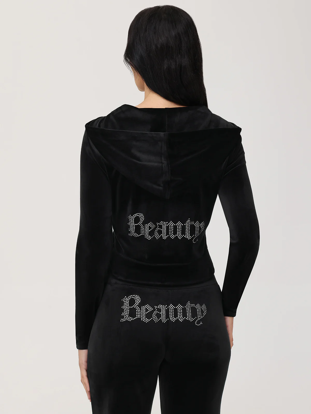 Bling Velour Hoodie