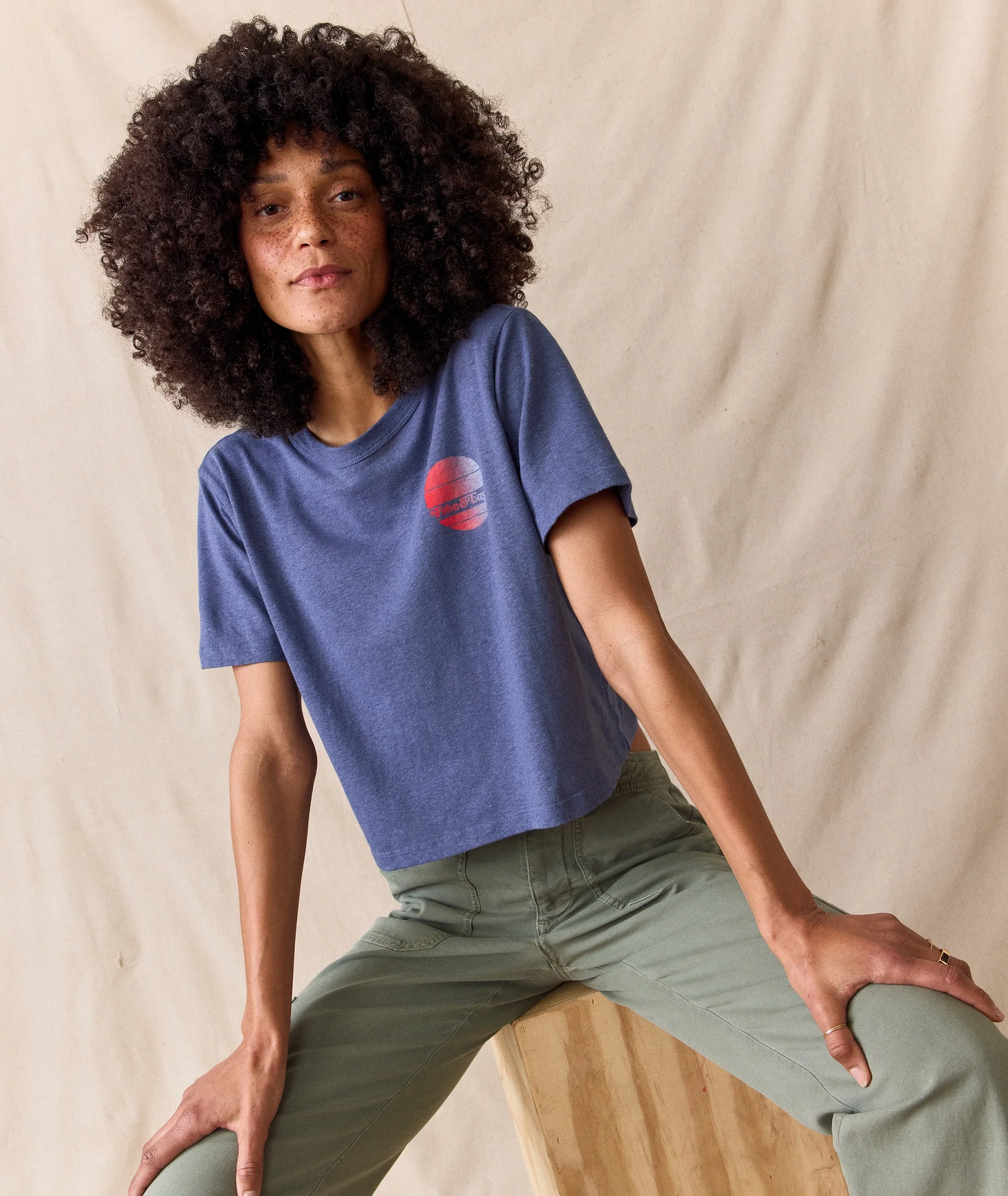 ML x Free & Easy Crop Graphic Tee