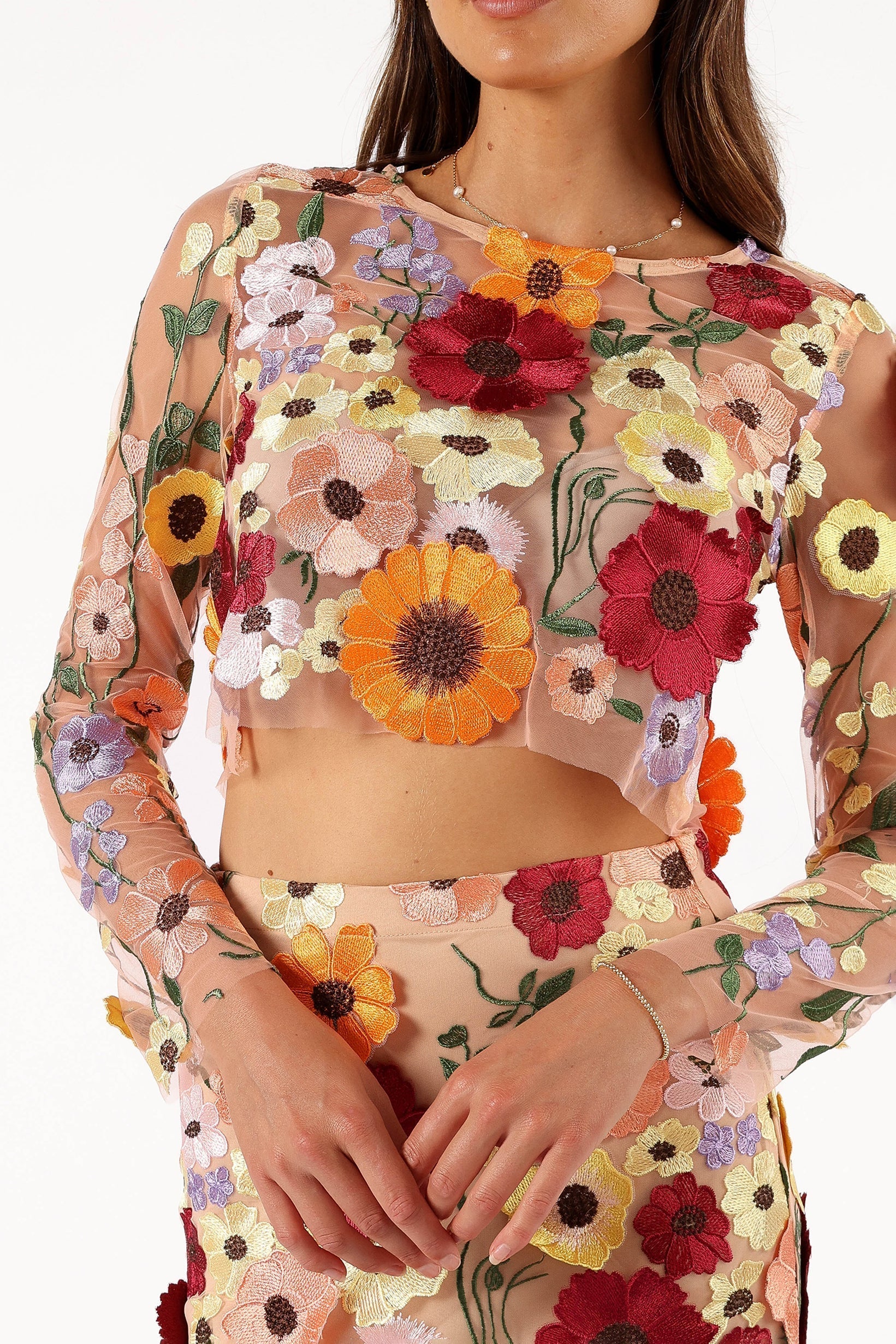 Wrenn Top - Pink Bloom