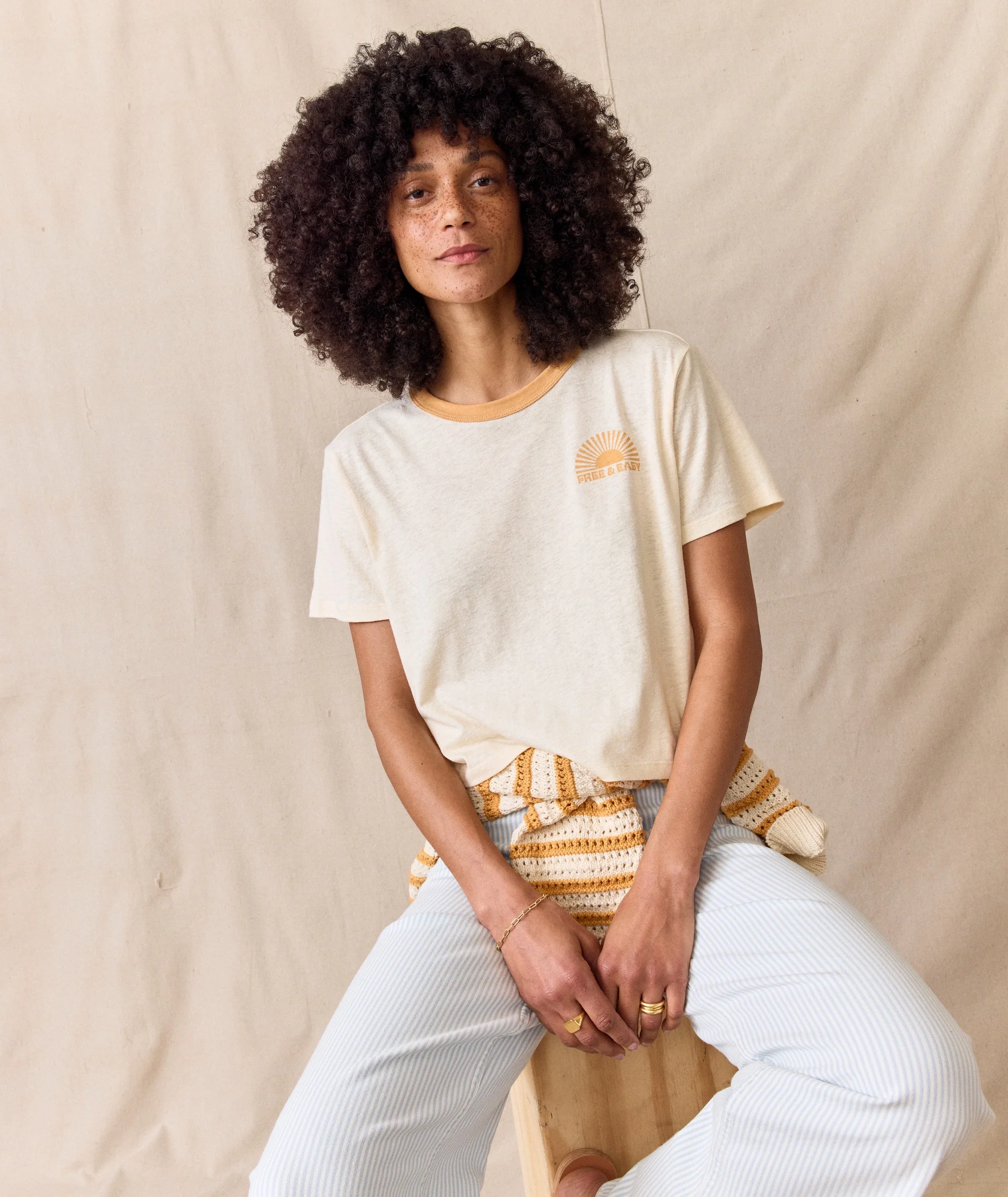 ML x Free & Easy Crop Graphic Tee