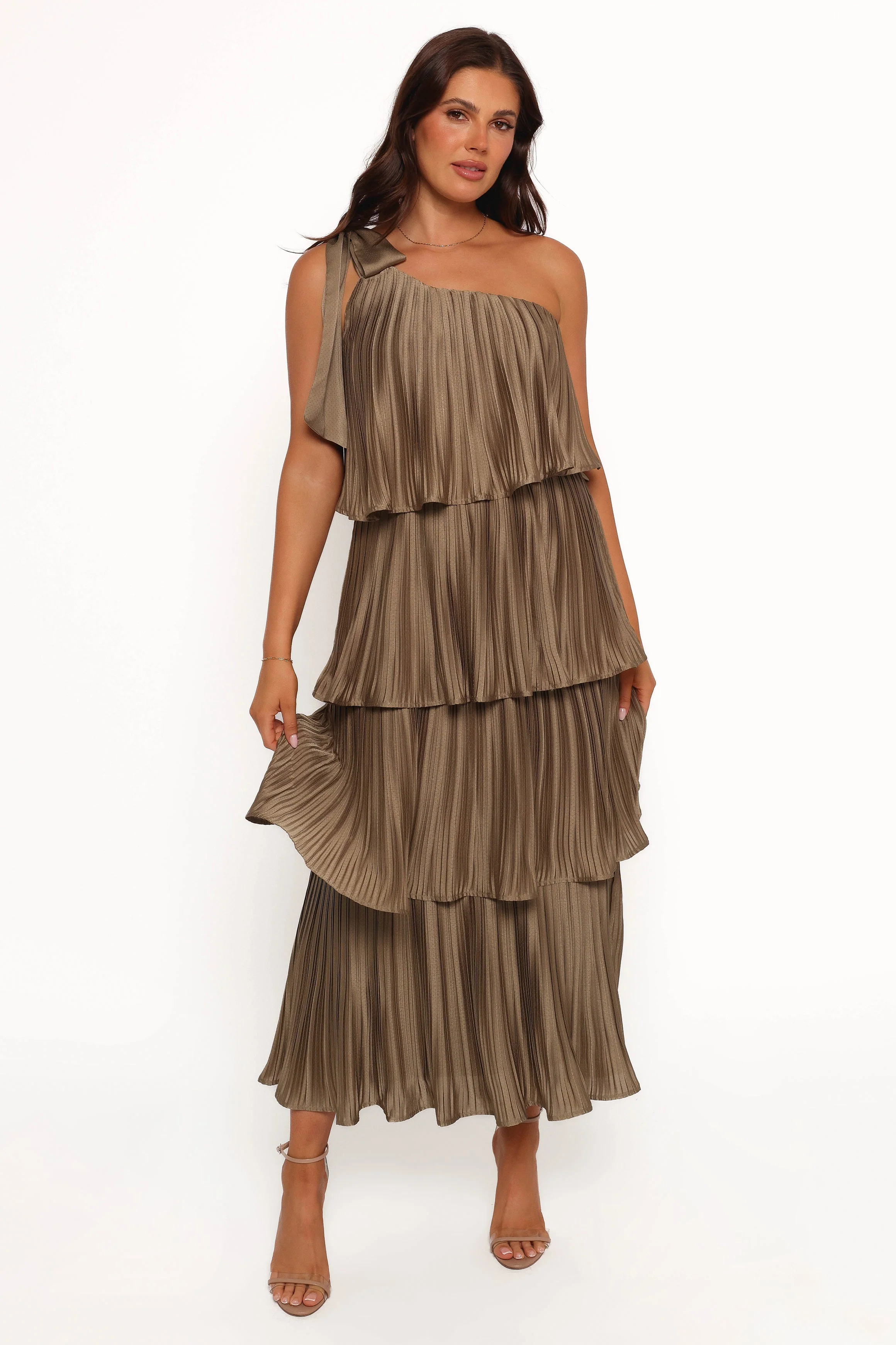 Miah Midi Dress - Olive