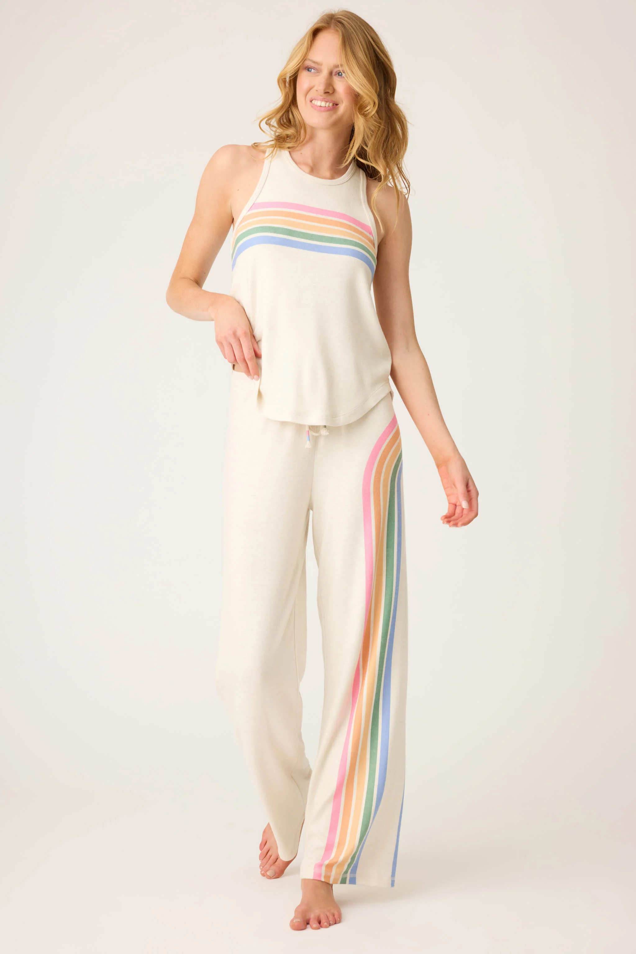 Over The Rainbow Racerback Tank Top